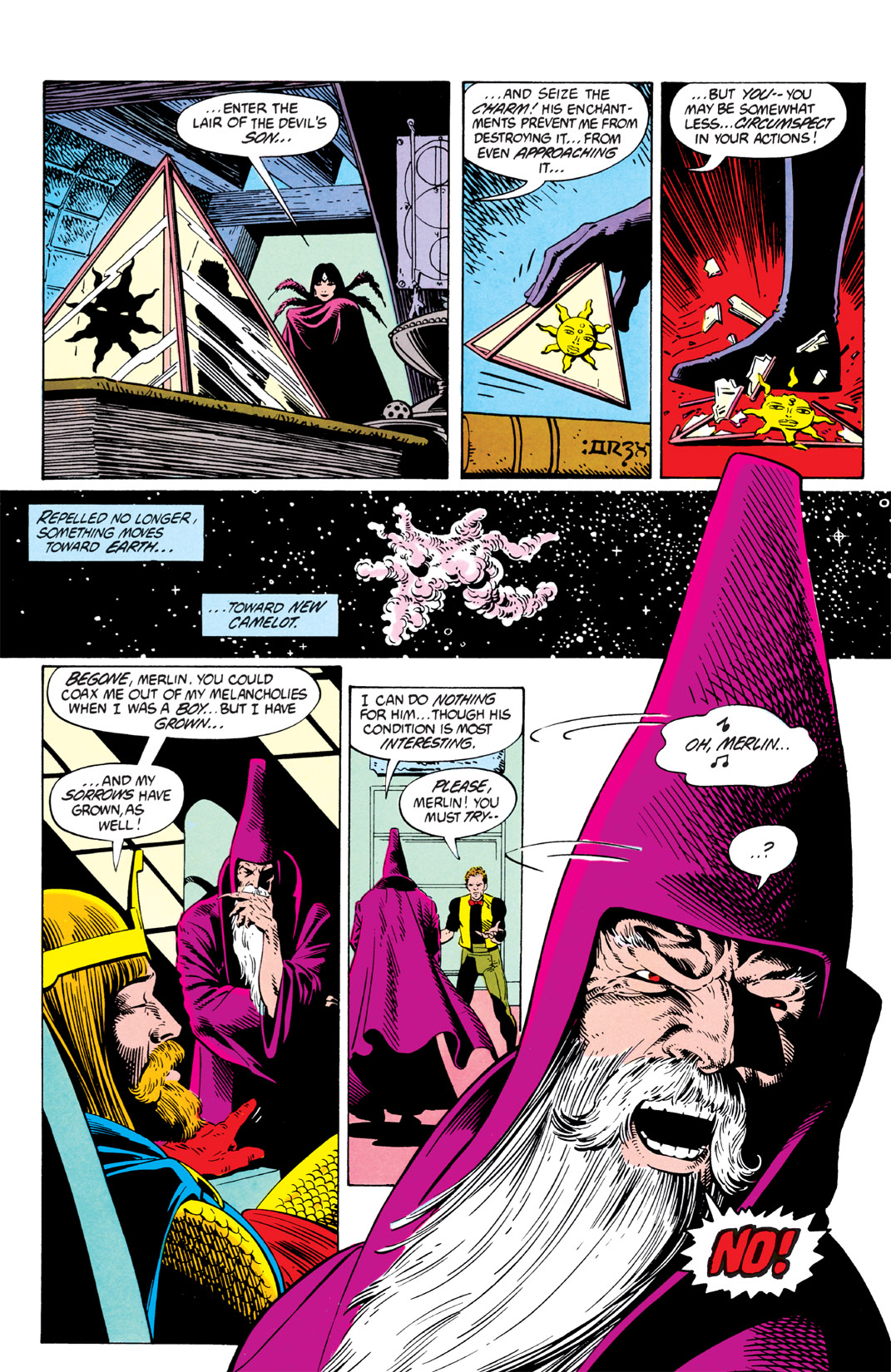 Read online Camelot 3000 comic -  Issue #8 - 8