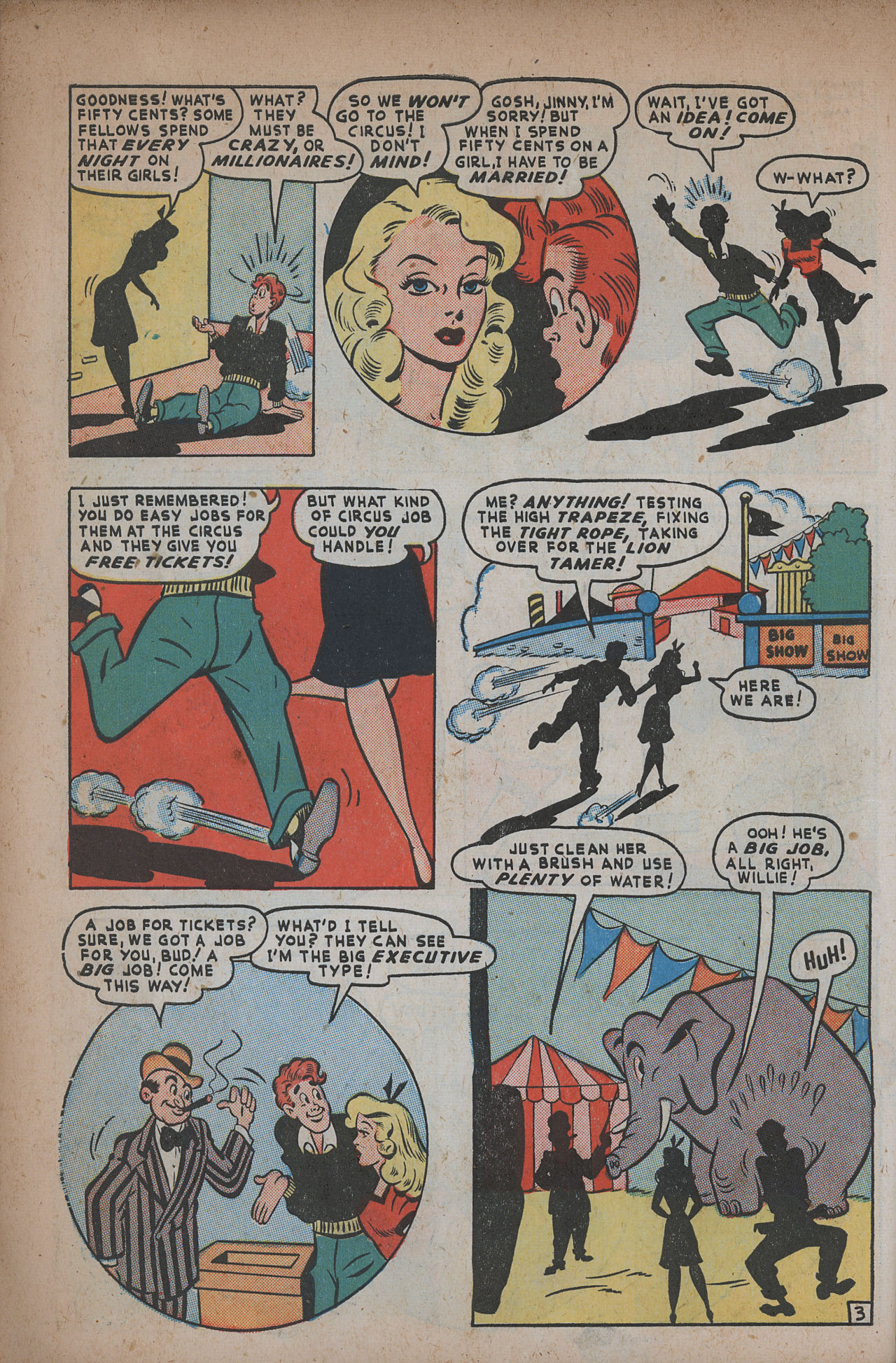 Read online Willie Comics (1946) comic -  Issue #13 - 12