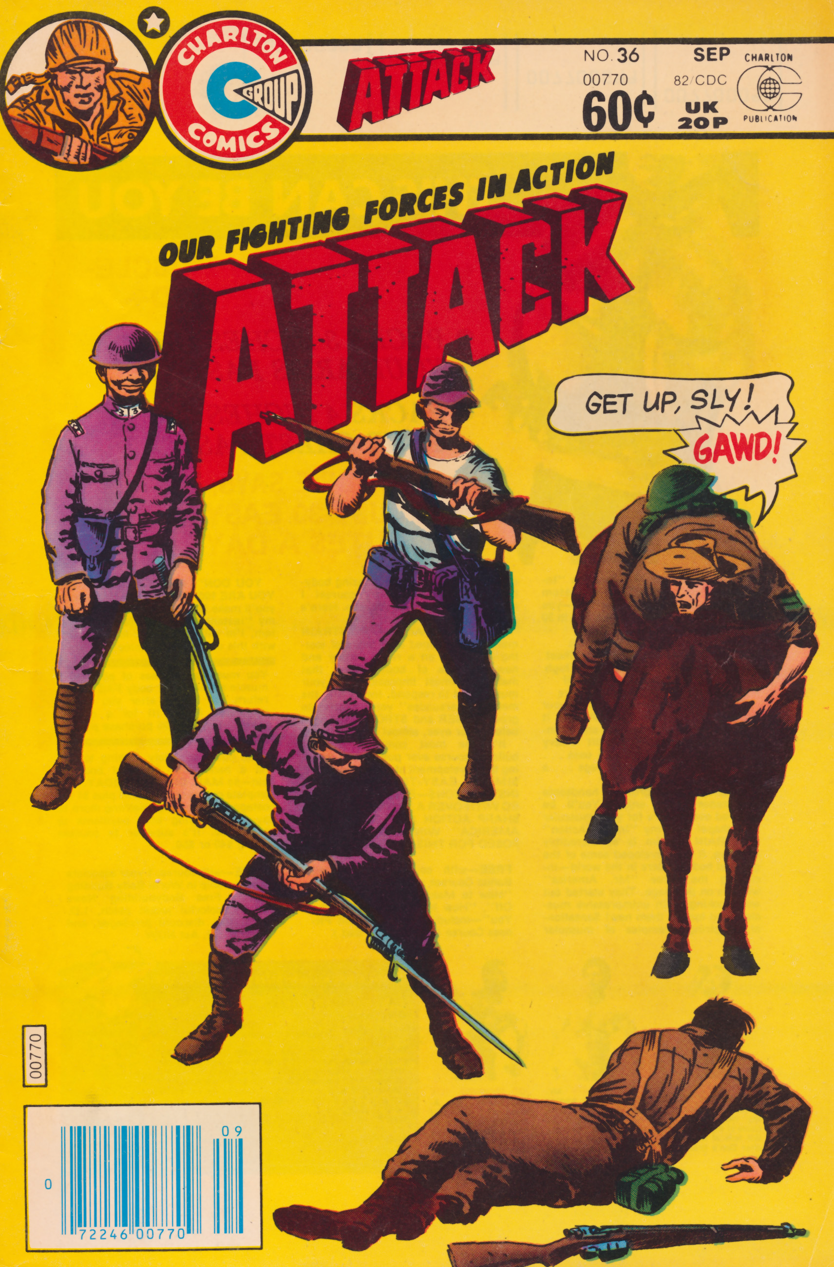 Read online Attack (1971) comic -  Issue #36 - 1