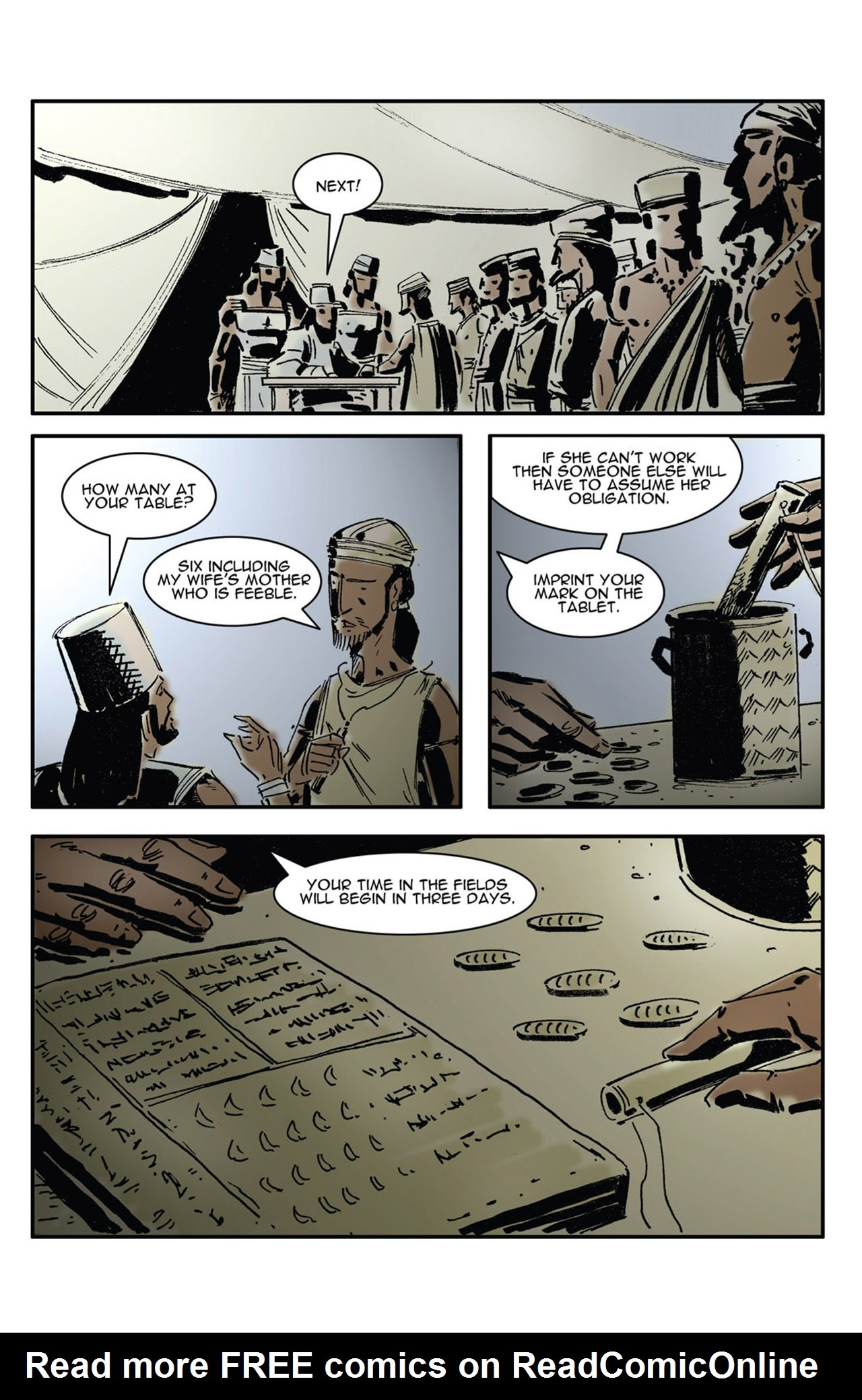 Read online Inanna's Tears comic -  Issue #2 - 14