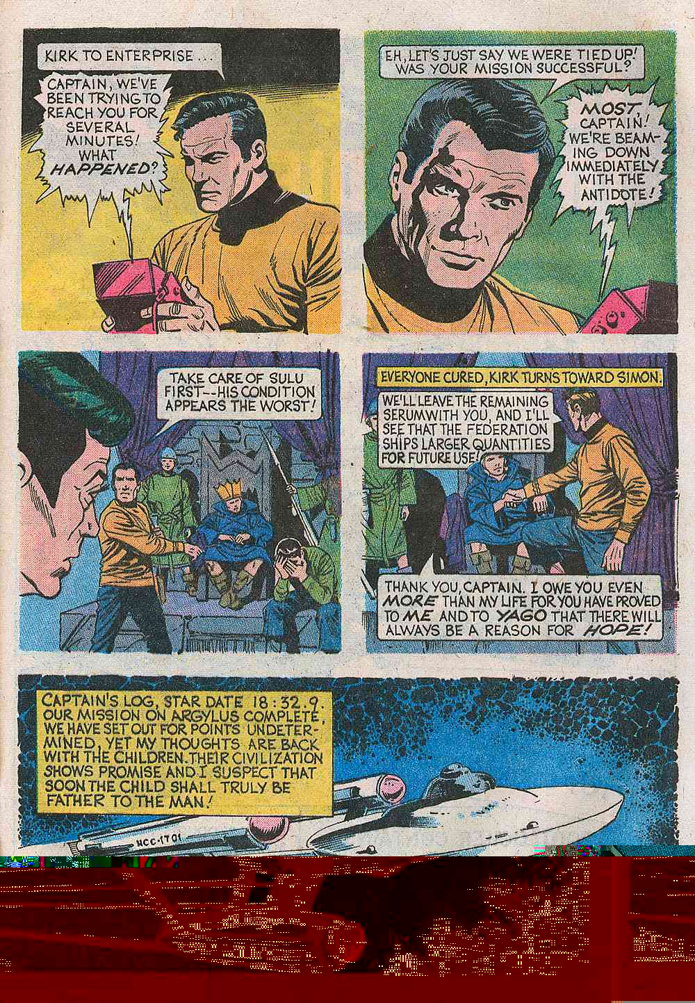 Read online Star Trek (1967) comic -  Issue #23 - 26