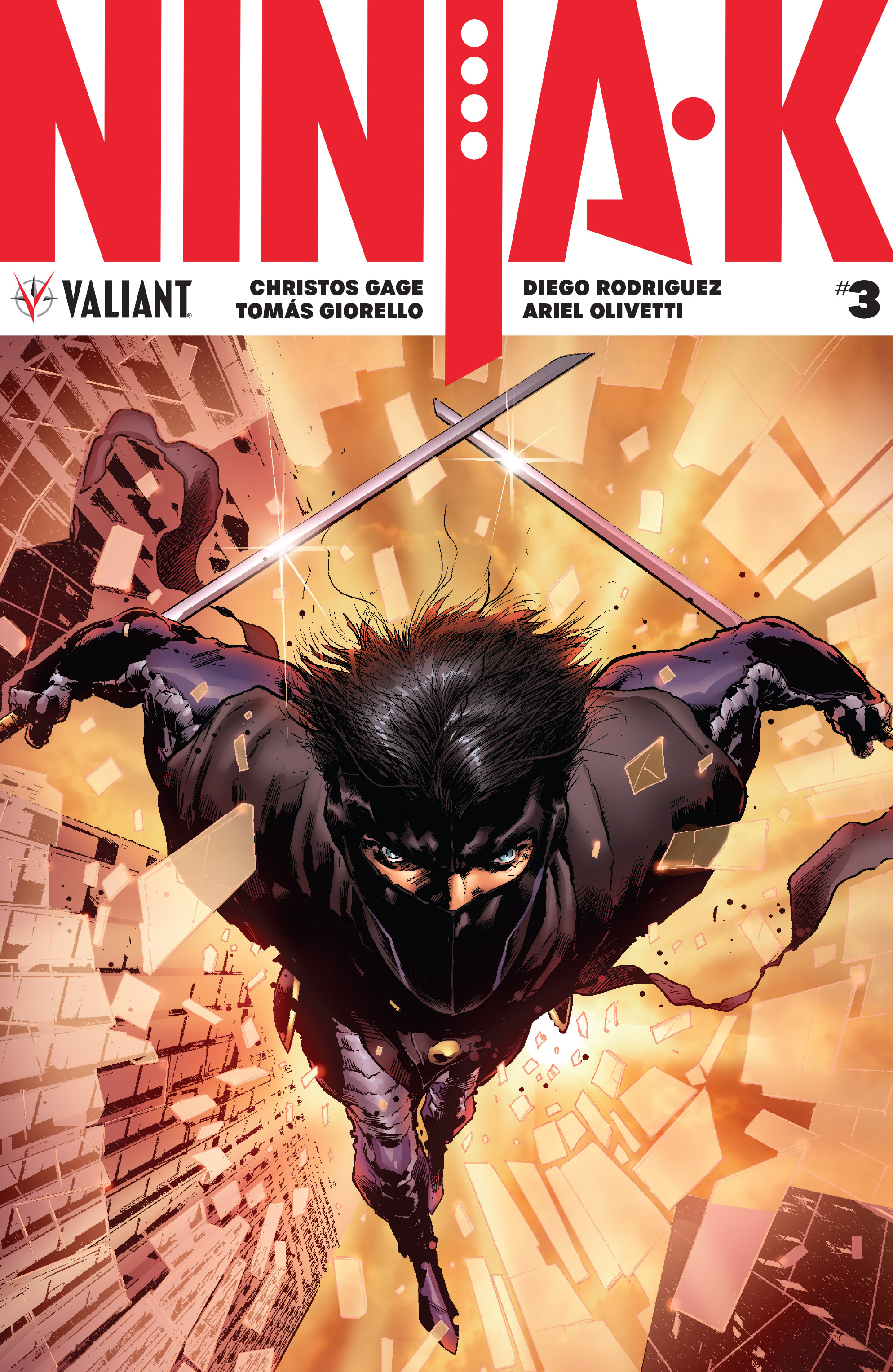 Read online Ninja-K comic -  Issue #3 - 1