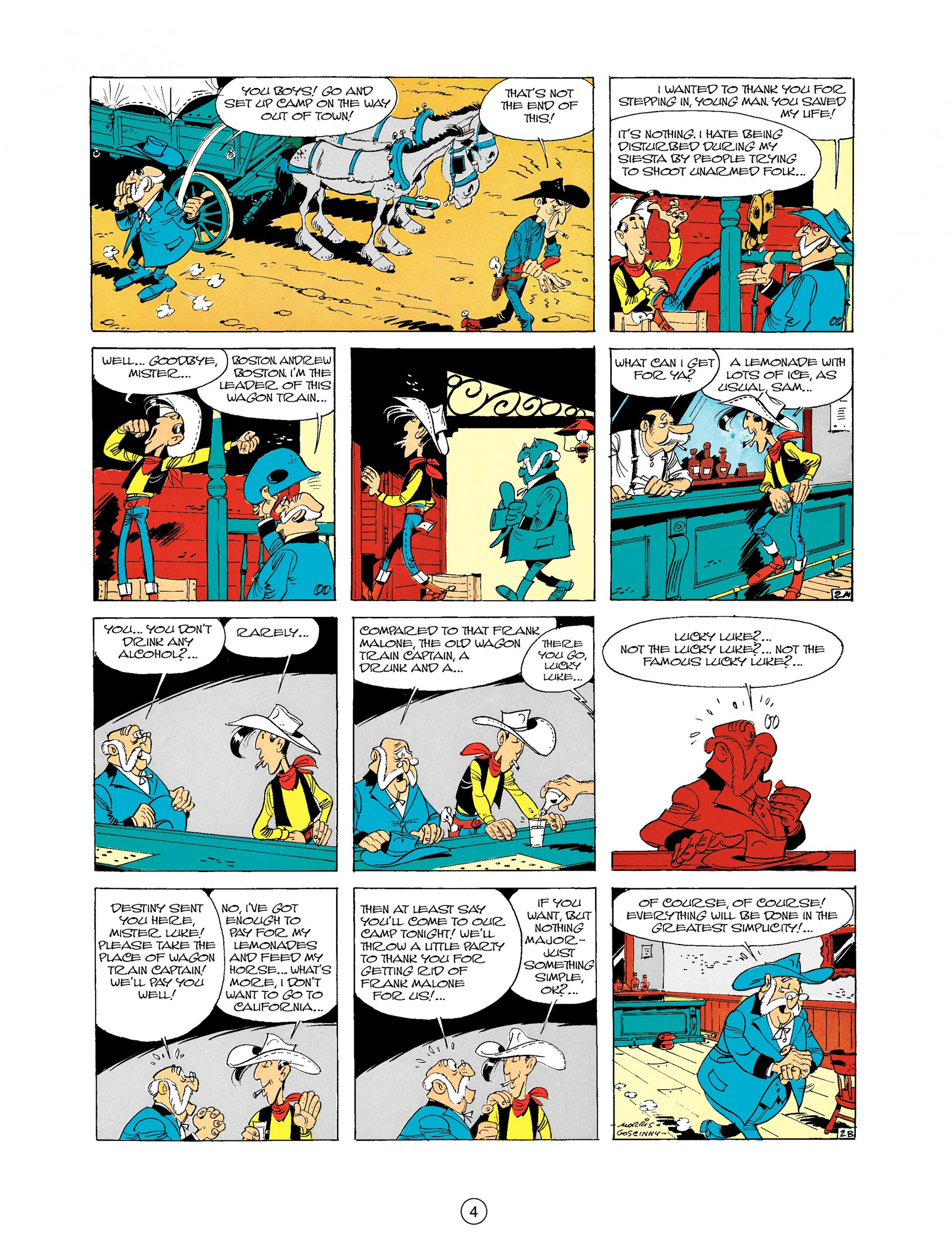 Read online A Lucky Luke Adventure comic -  Issue #9 - 4