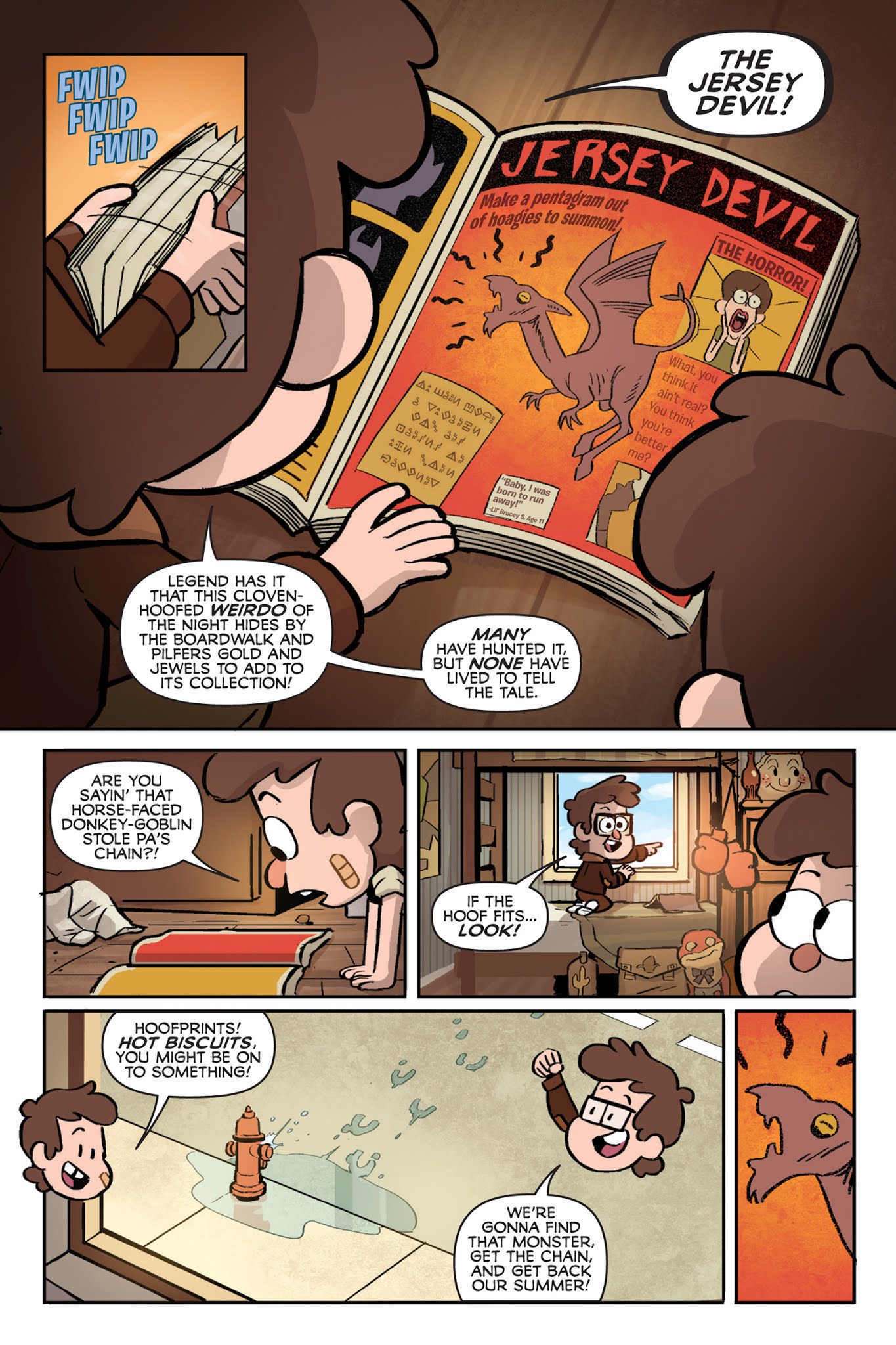 Read online Gravity Falls: Lost Legends comic -  Issue # TPB - 114