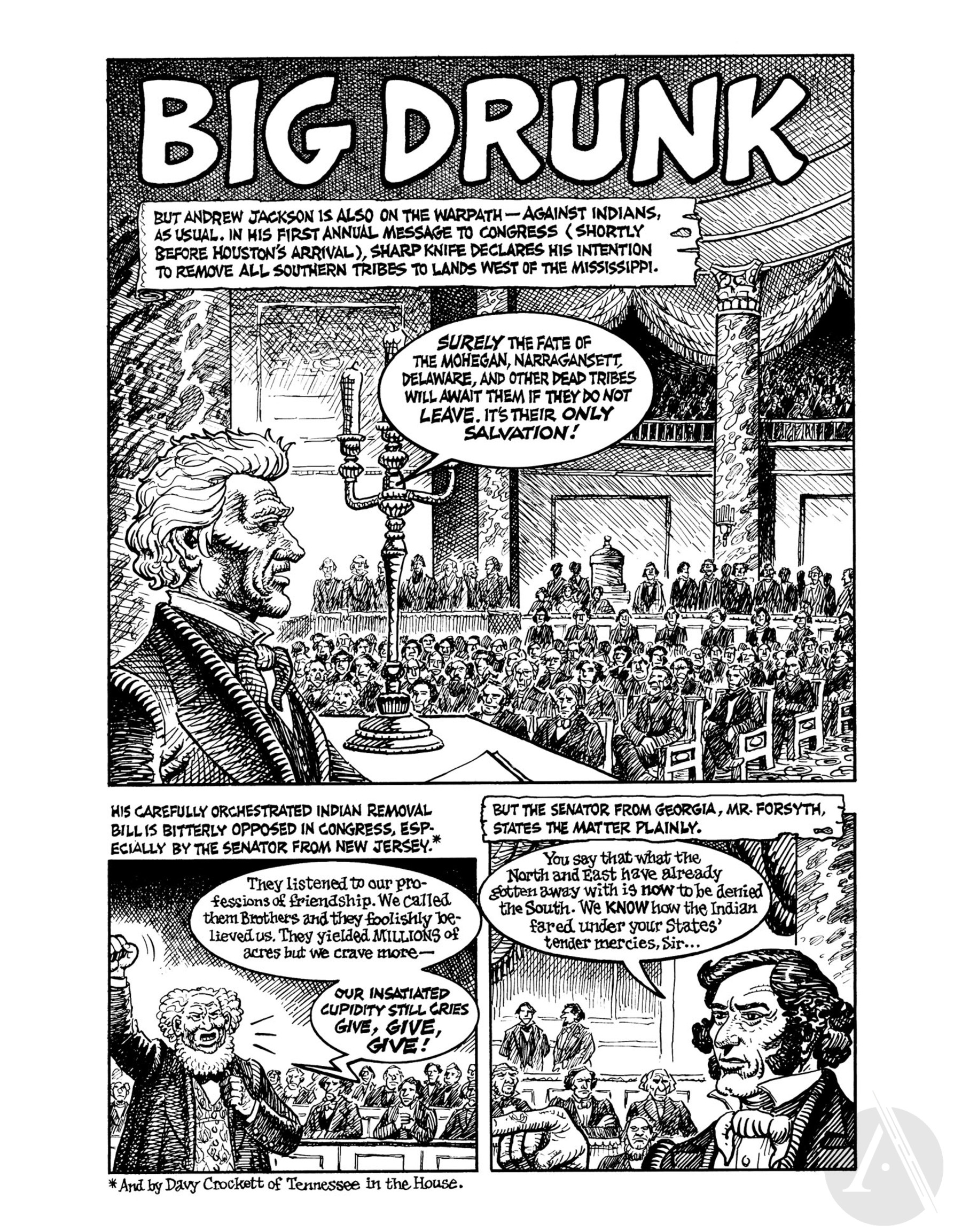 Read online Indian Lover: Sam Houston & the Cherokees comic -  Issue # TPB - 56