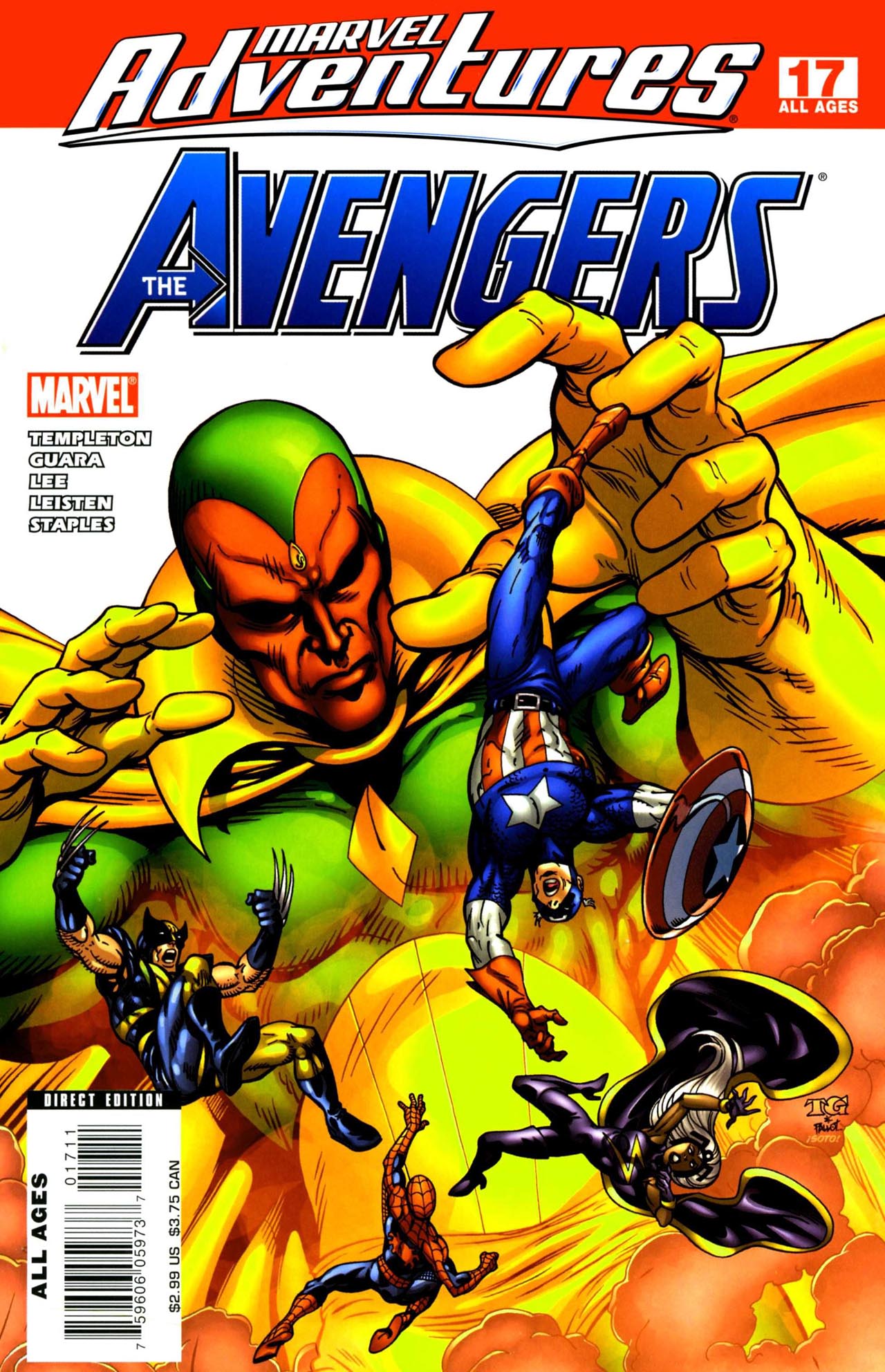 Read online Marvel Adventures The Avengers comic -  Issue #17 - 1