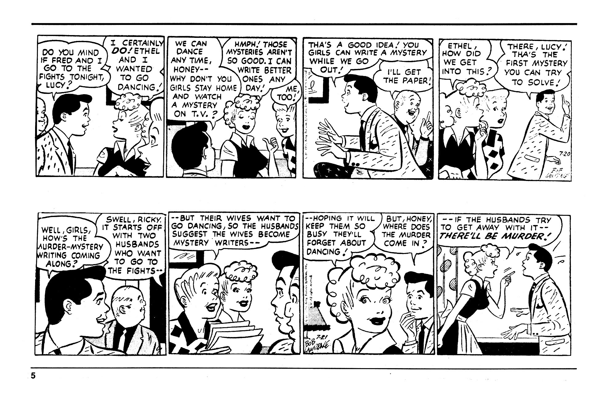 Read online I Love Lucy comic -  Issue #4 - 7