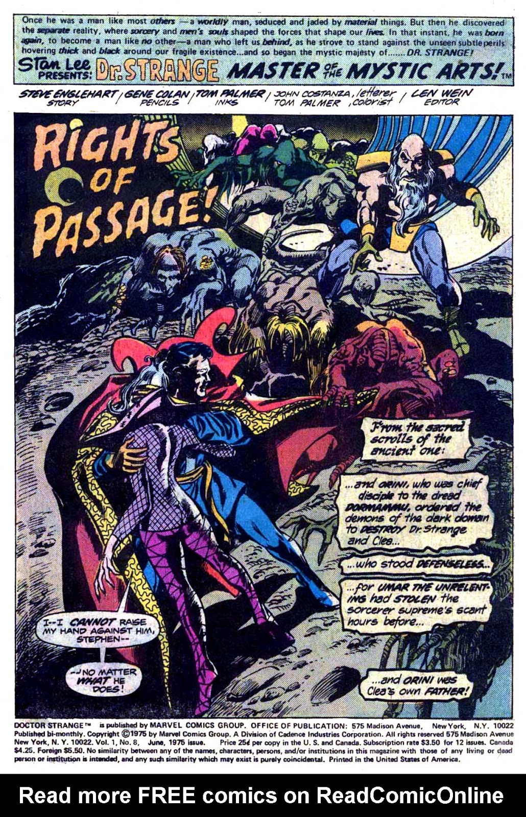 Doctor Strange (1974) issue 8 - Page 2