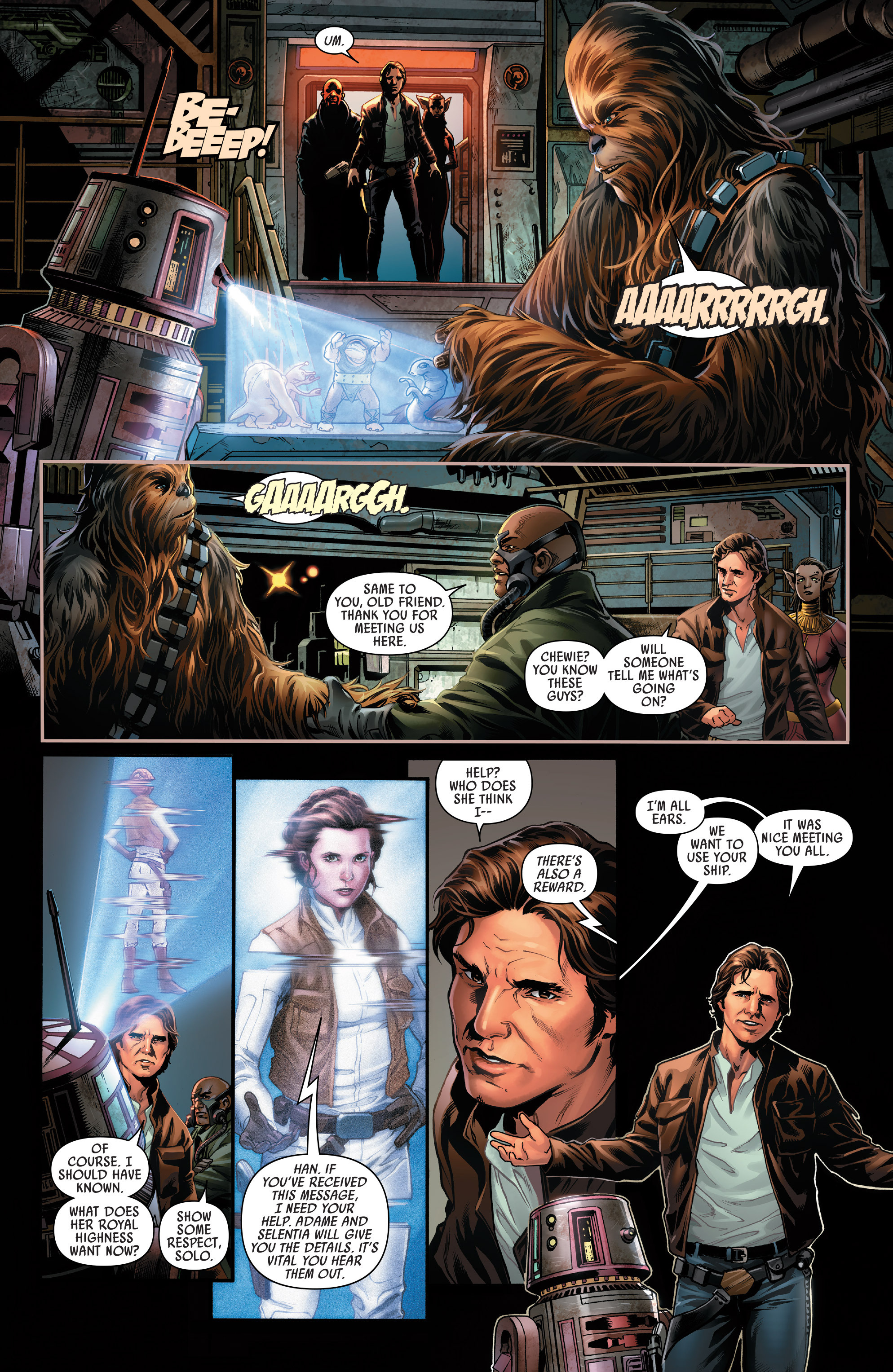 Read online Han Solo comic -  Issue #1 - 6