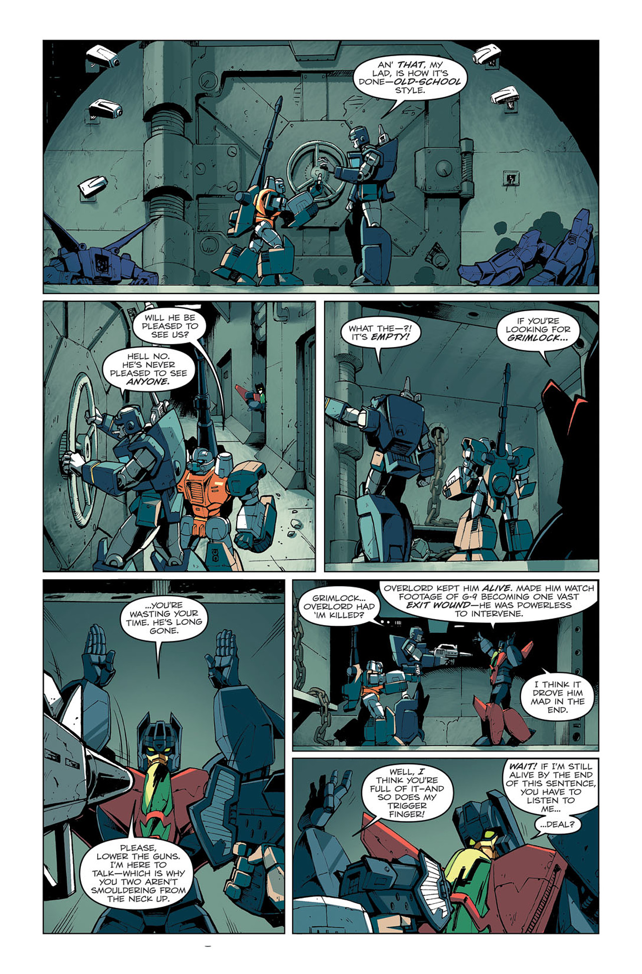 Read online Transformers: Last Stand of The Wreckers comic -  Issue #4 - 6