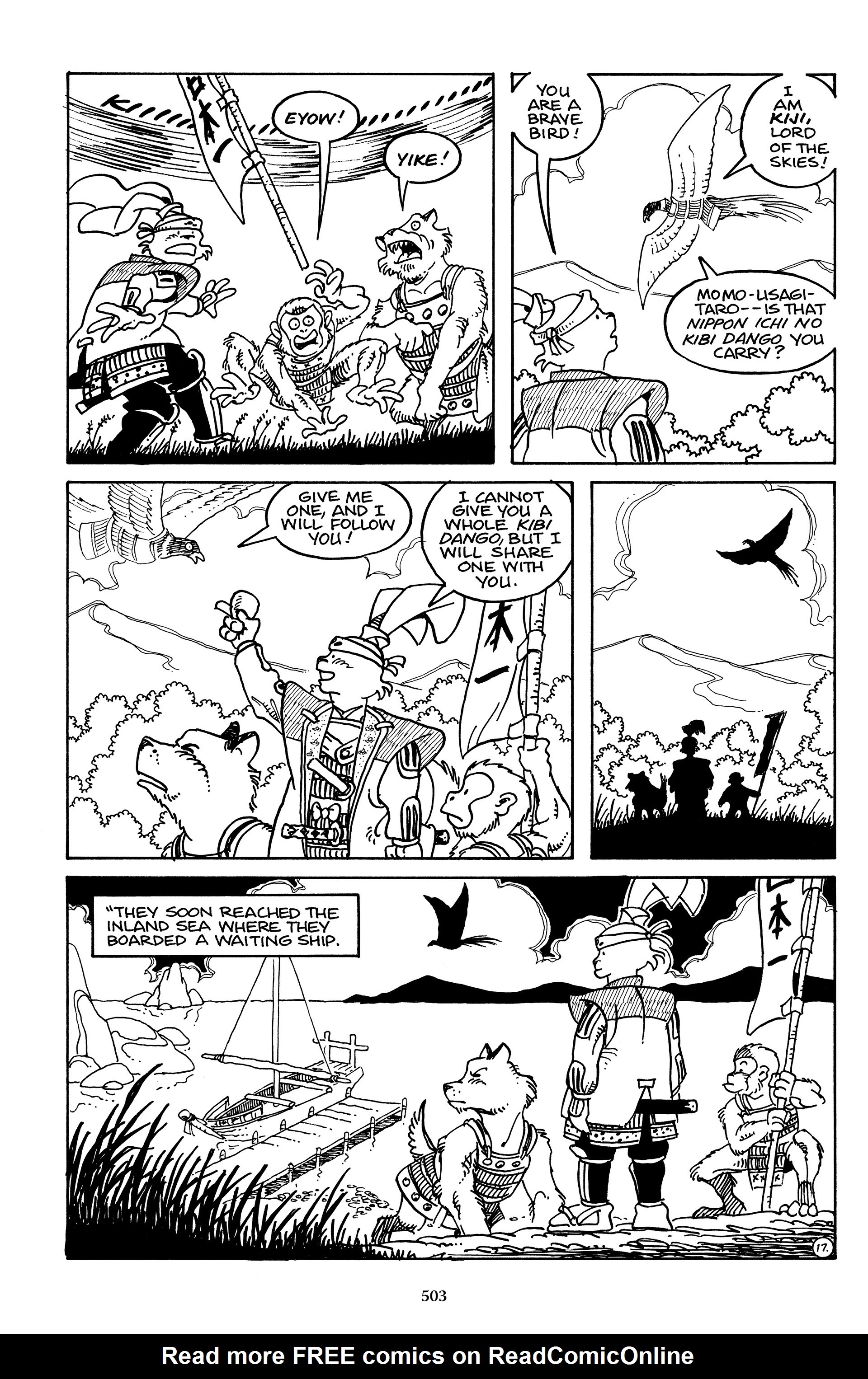 Read online The Usagi Yojimbo Saga (2021) comic -  Issue # TPB 2 (Part 5) - 96