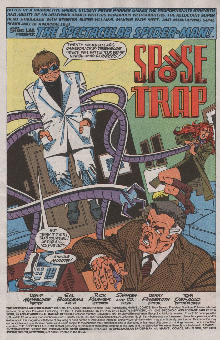 Read online The Spectacular Spider-Man (1976) comic -  Issue #175 - 2