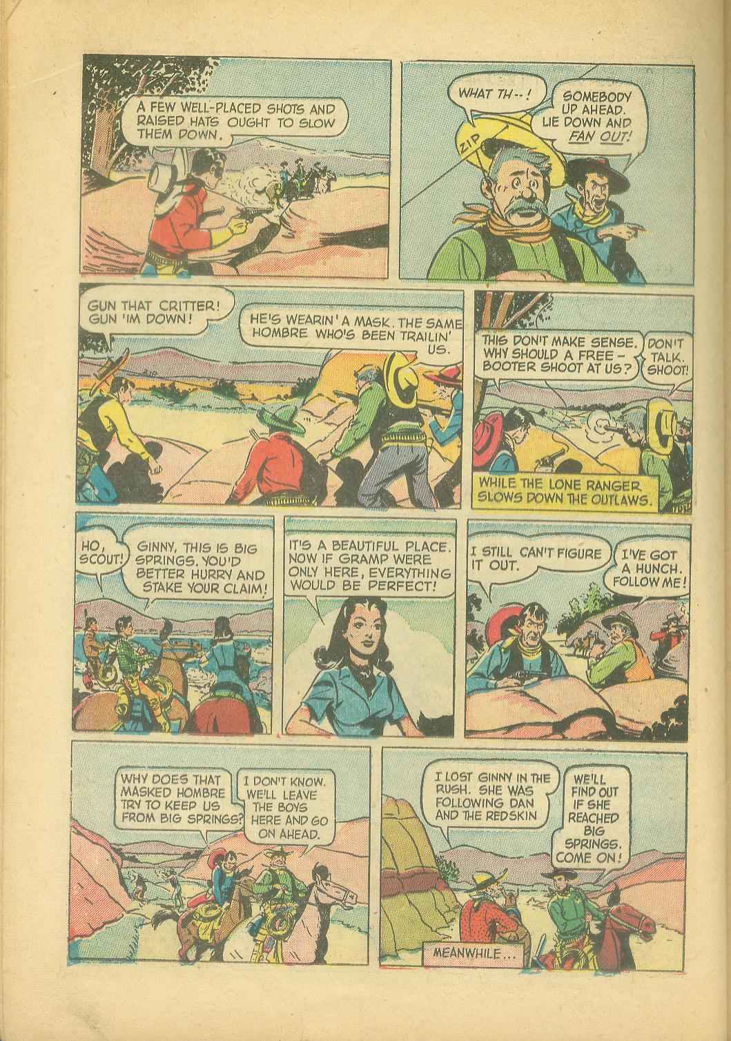 Read online The Lone Ranger (1948) comic -  Issue #12 - 38