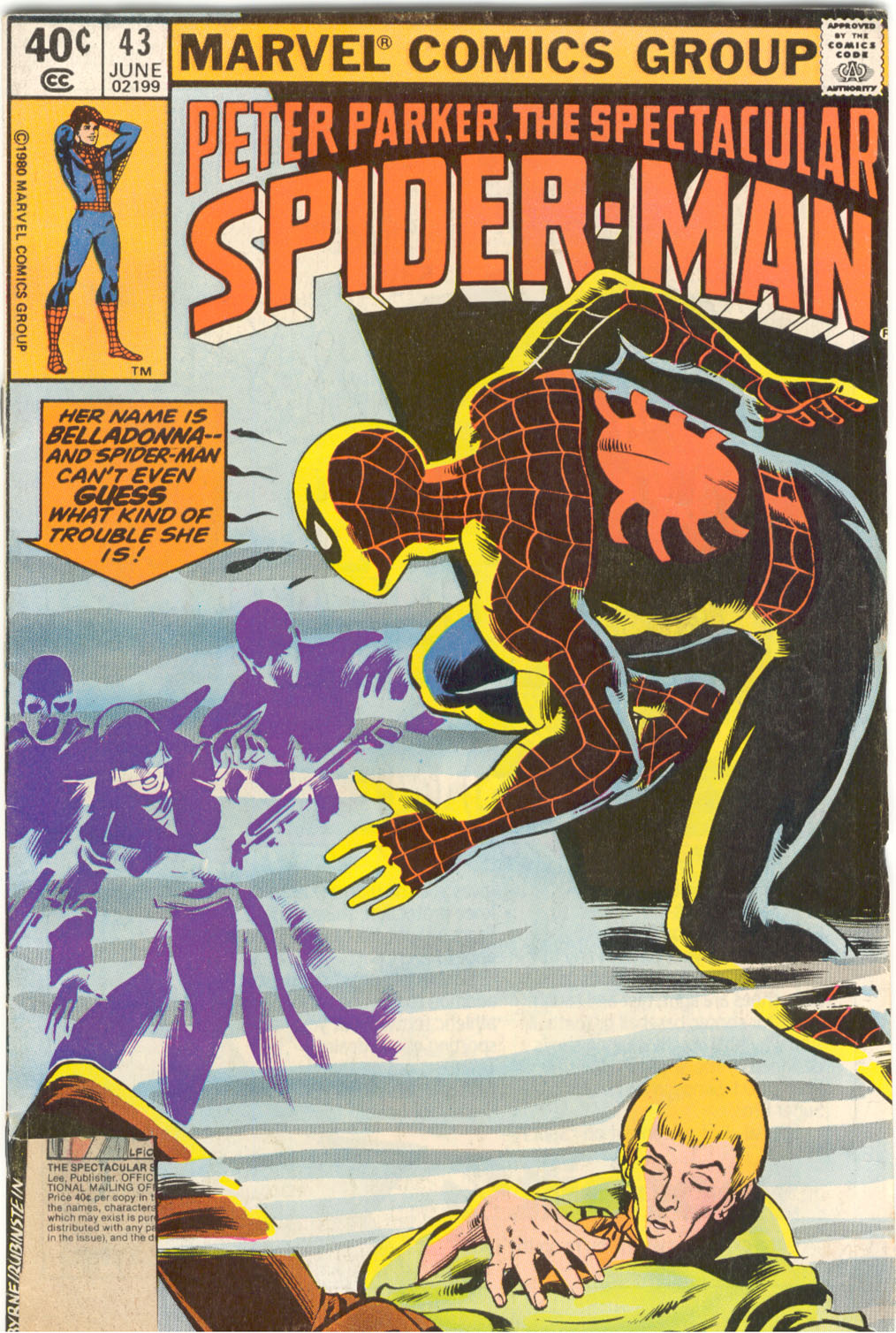 Read online The Spectacular Spider-Man (1976) comic -  Issue #43 - 1
