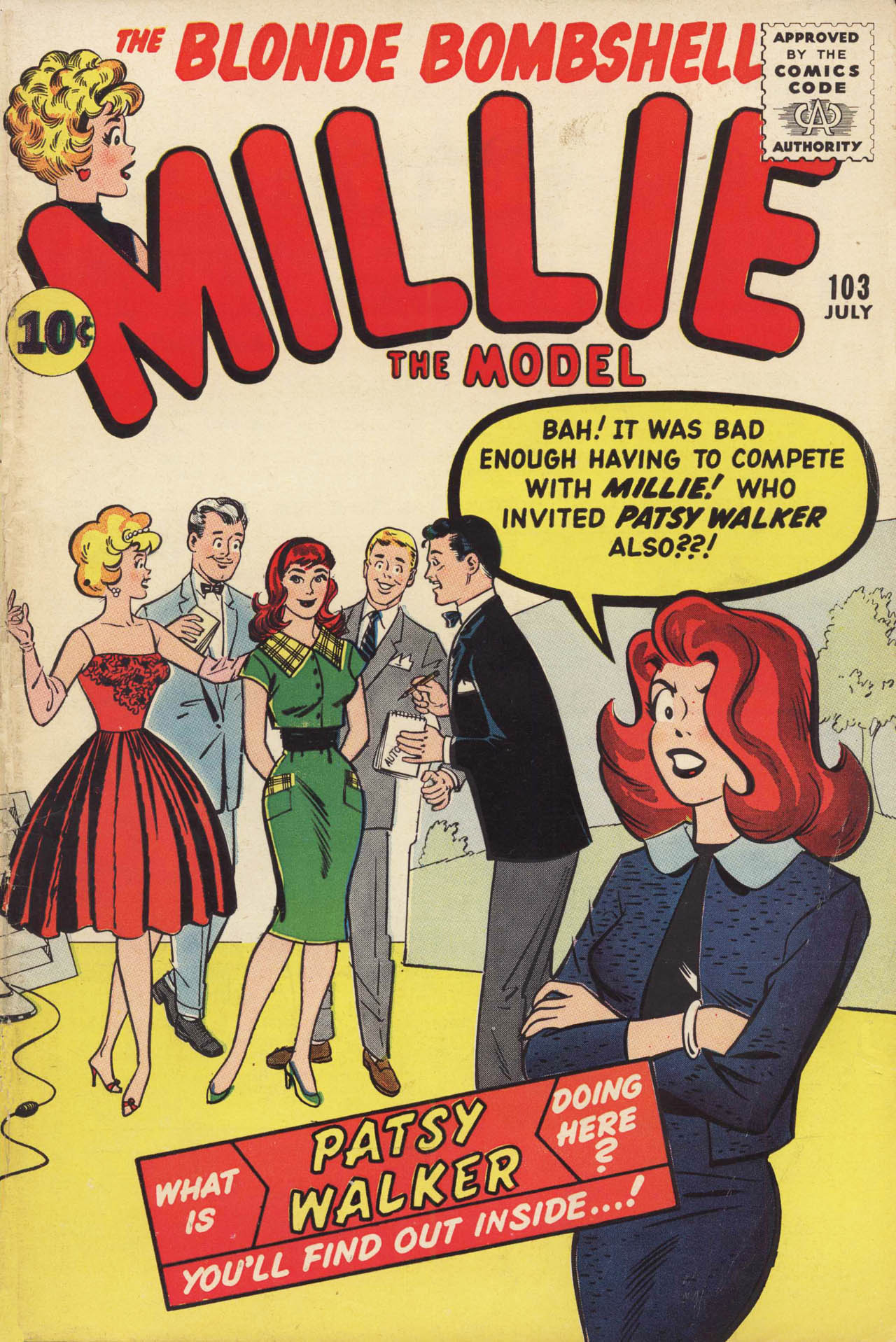 Read online Millie the Model comic -  Issue #103 - 1