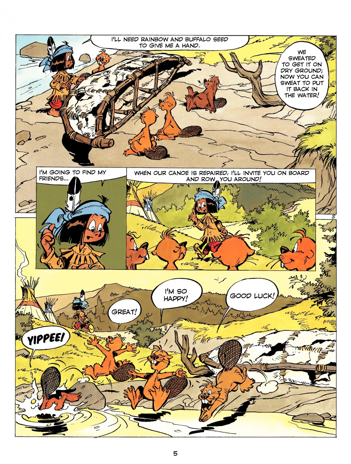 Read online Yakari comic -  Issue #9 - 5