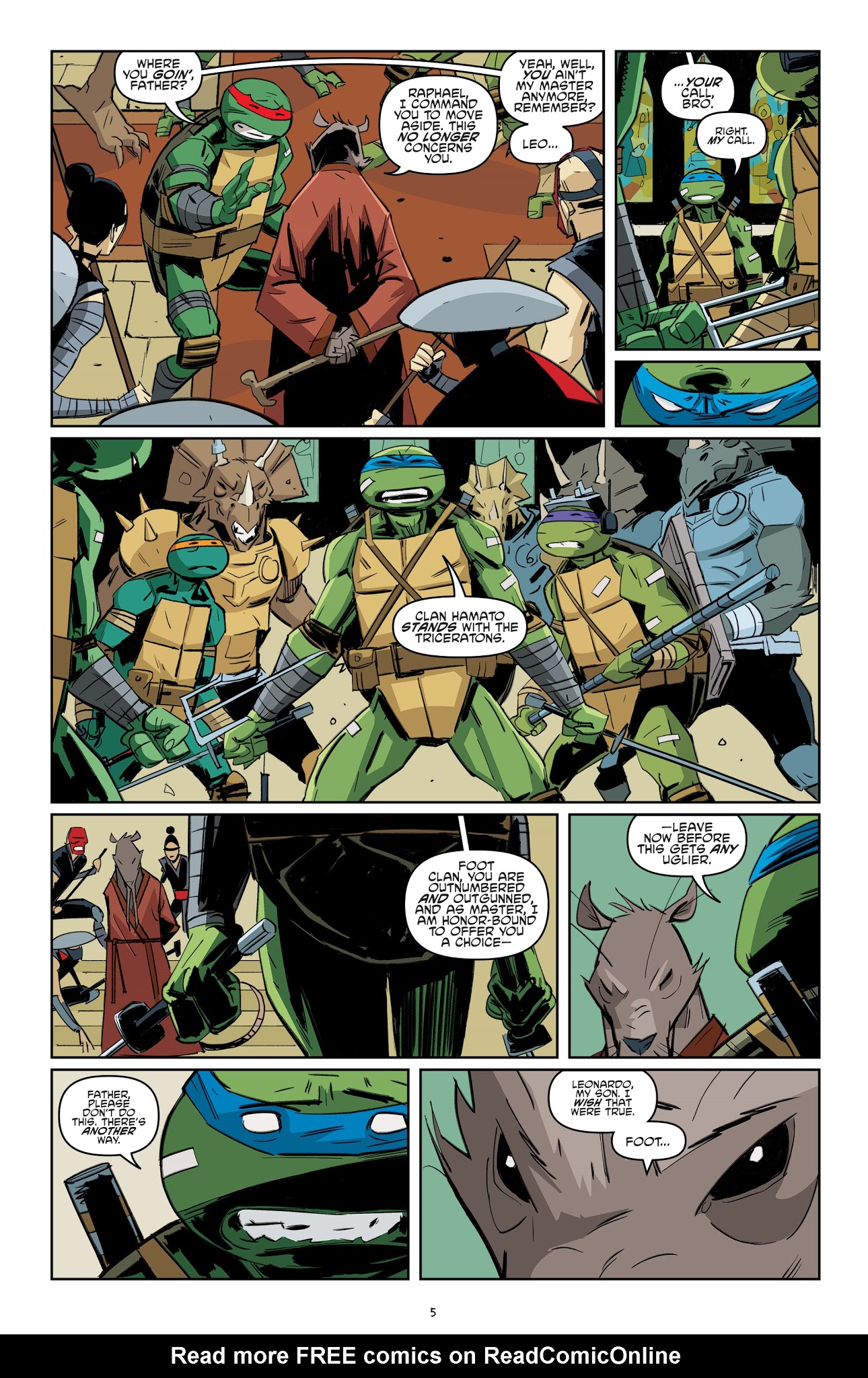 Read online Teenage Mutant Ninja Turtles (2011) comic -  Issue #80 - 7