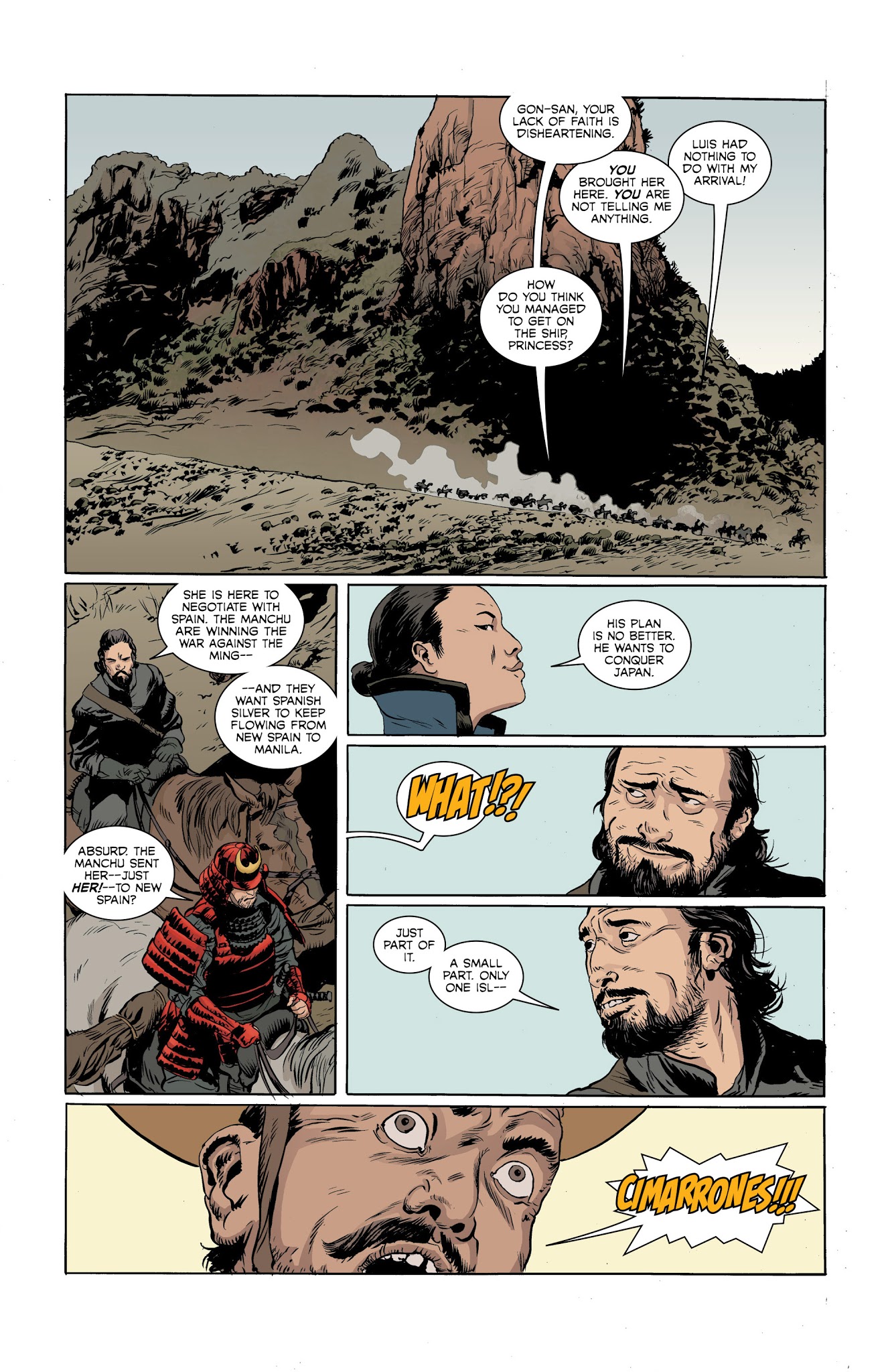 Read online Cimarronin: A Samurai in New Spain comic -  Issue # TPB - 33