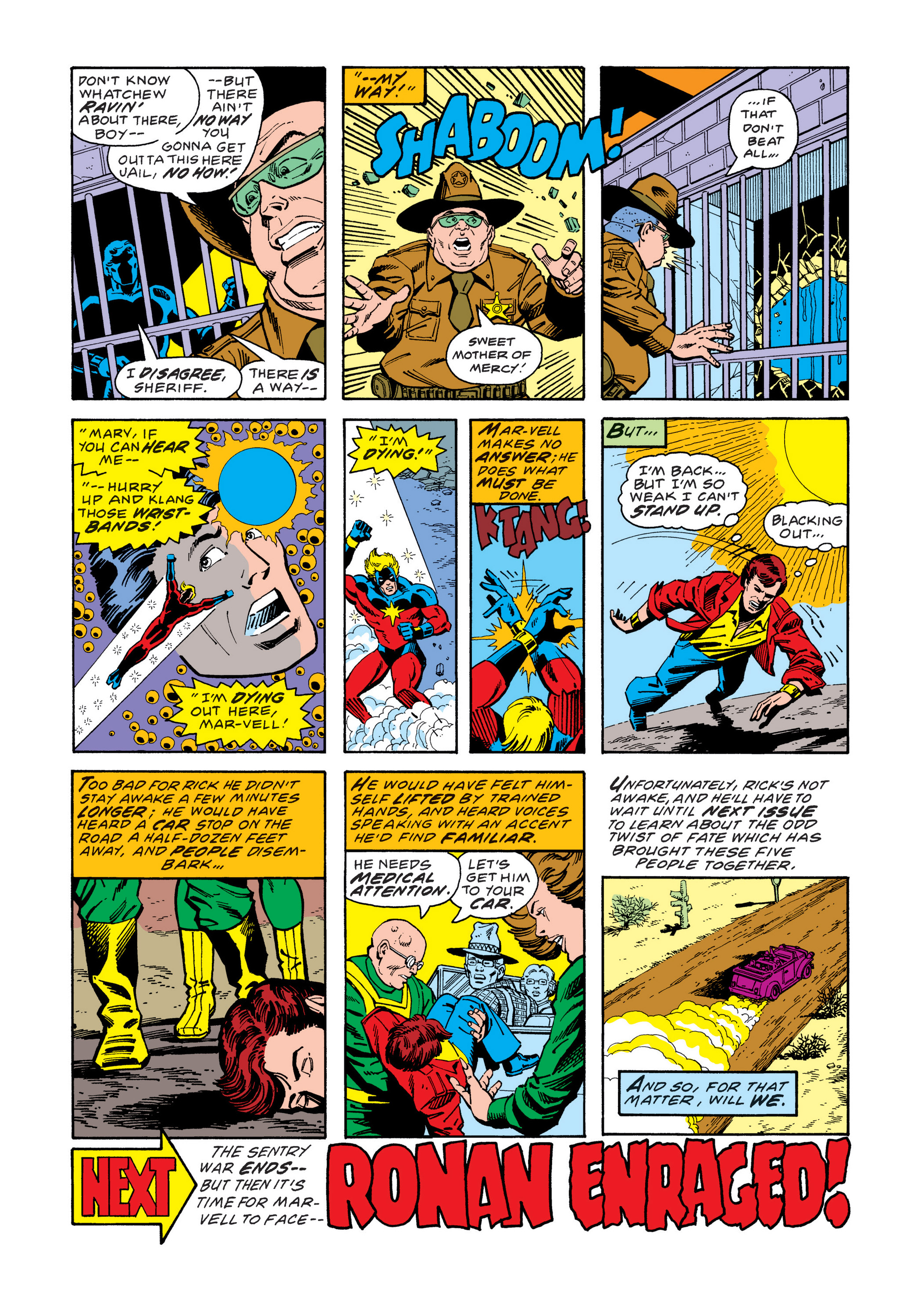 Read online Marvel Masterworks: Captain Marvel comic -  Issue # TPB 5 (Part 1) - 44