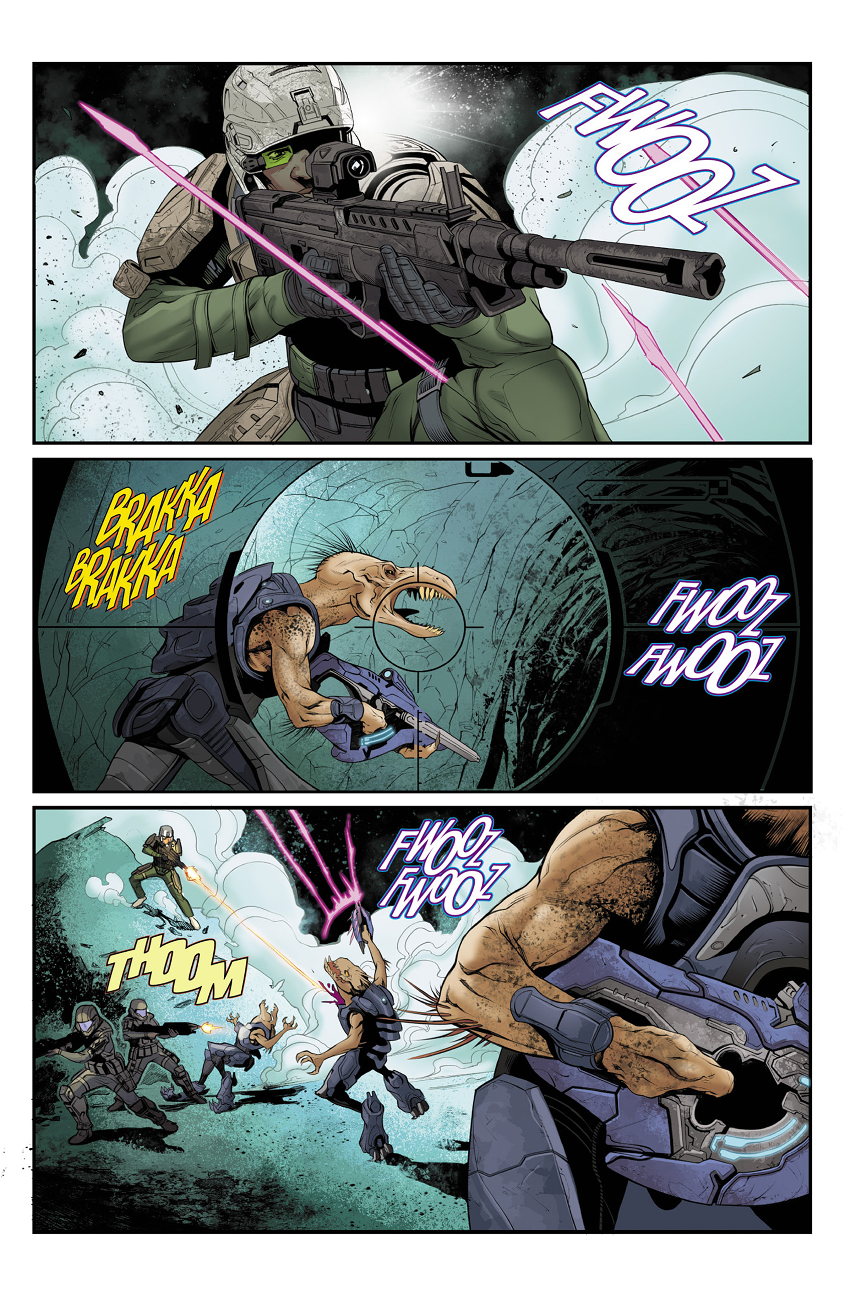 Read online Halo: Escalation comic -  Issue #18 - 20