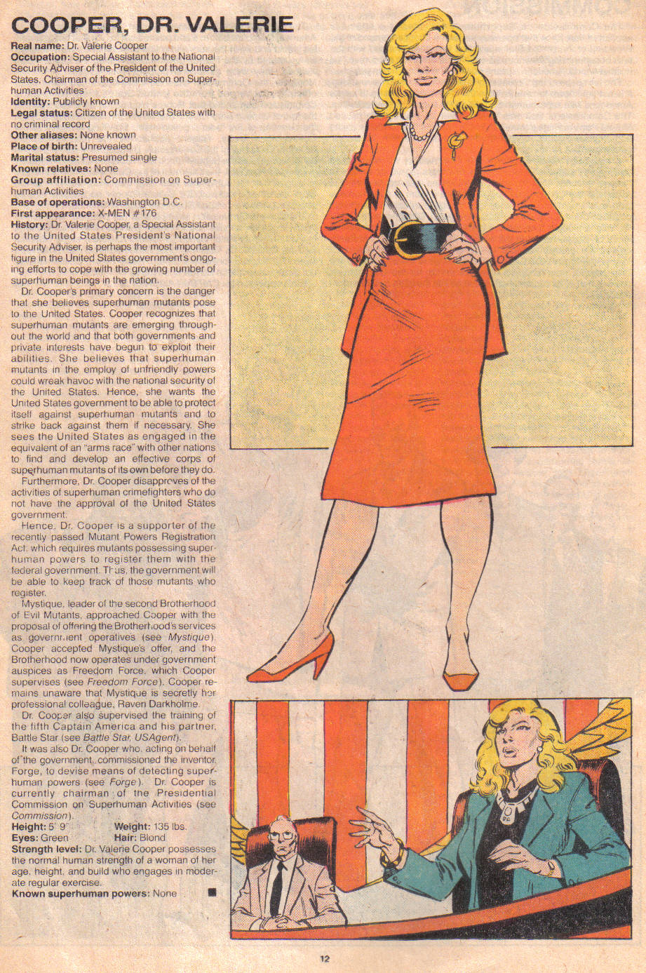 Read online The Official Handbook of the Marvel Universe: Update '89 comic -  Issue #2 - 14