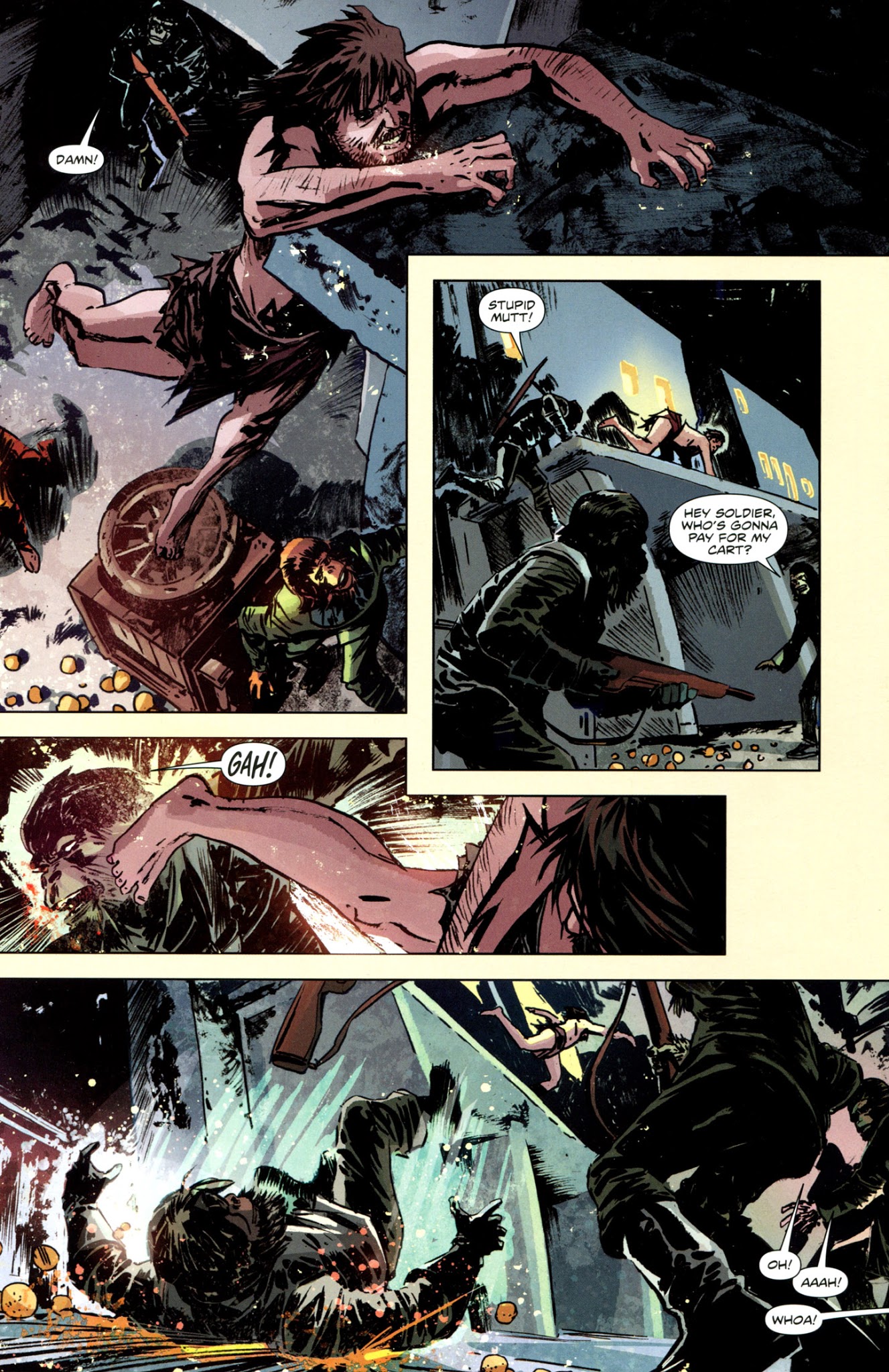 Read online Betrayal of the Planet of the Apes comic -  Issue #1 - 14