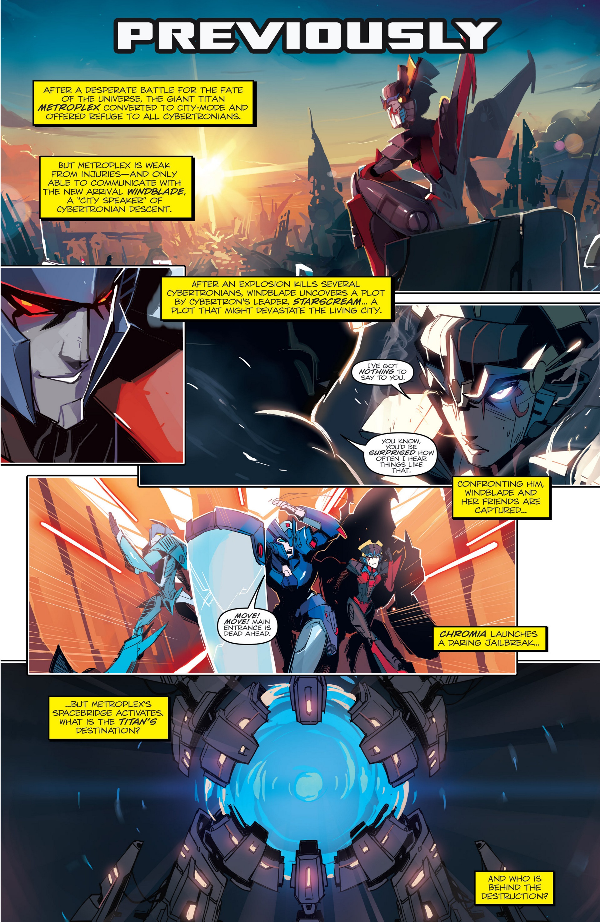 Read online The Transformers: Windblade (2014) comic -  Issue #4 - 3