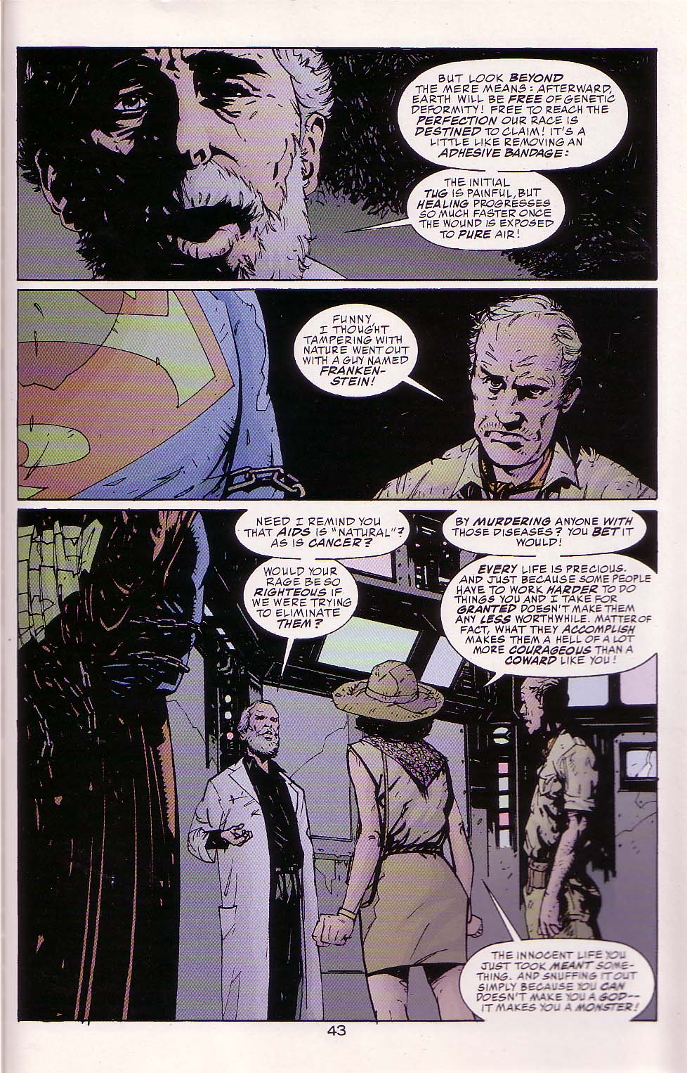 Read online Superman vs. Predator comic -  Issue #1 - 45