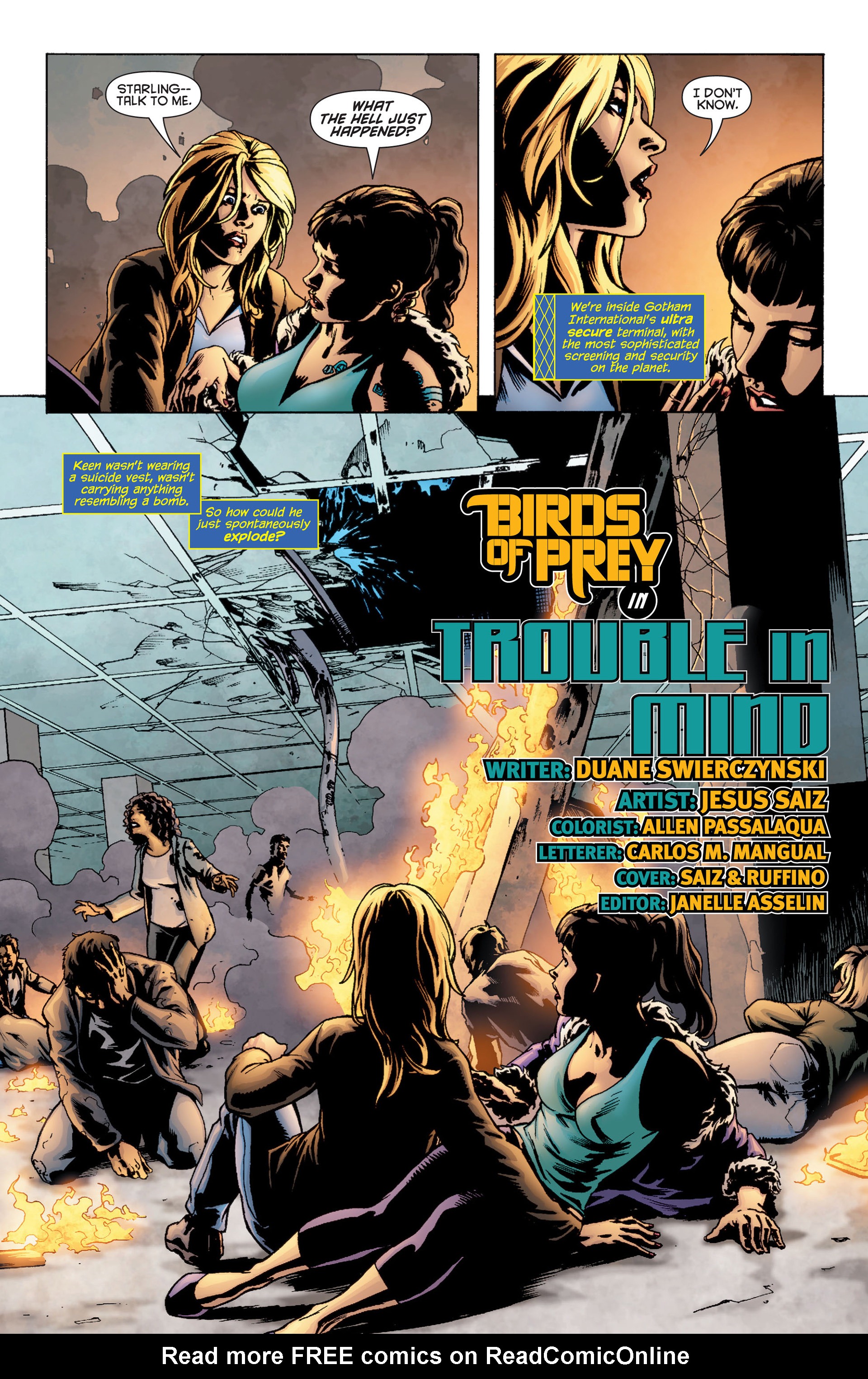 Read online Birds of Prey (2011) comic -  Issue #2 - 4