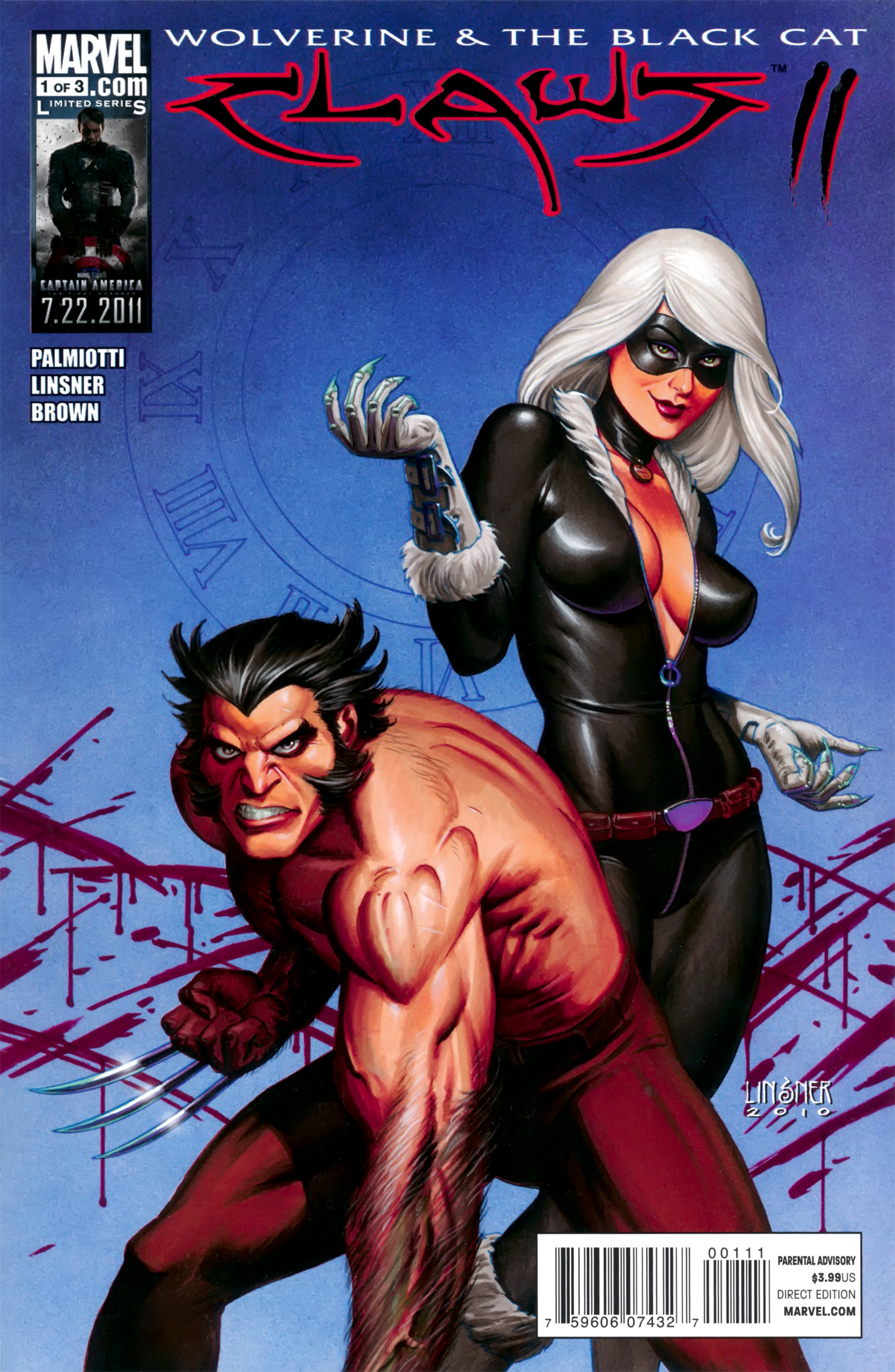 Read online Wolverine & Black Cat: Claws 2 comic -  Issue #1 - 1