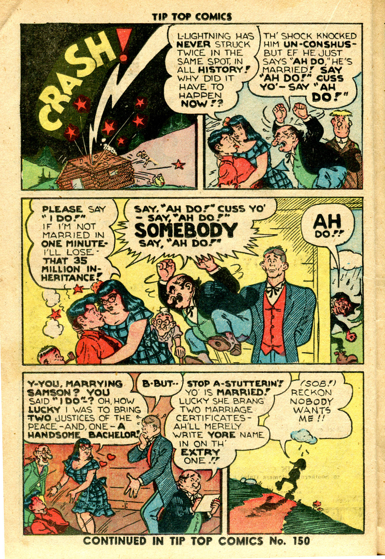 Read online Tip Top Comics comic -  Issue #149 - 32