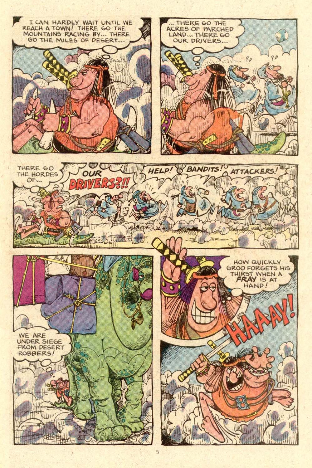 Read online Groo the Wanderer comic -  Issue #3 - 6