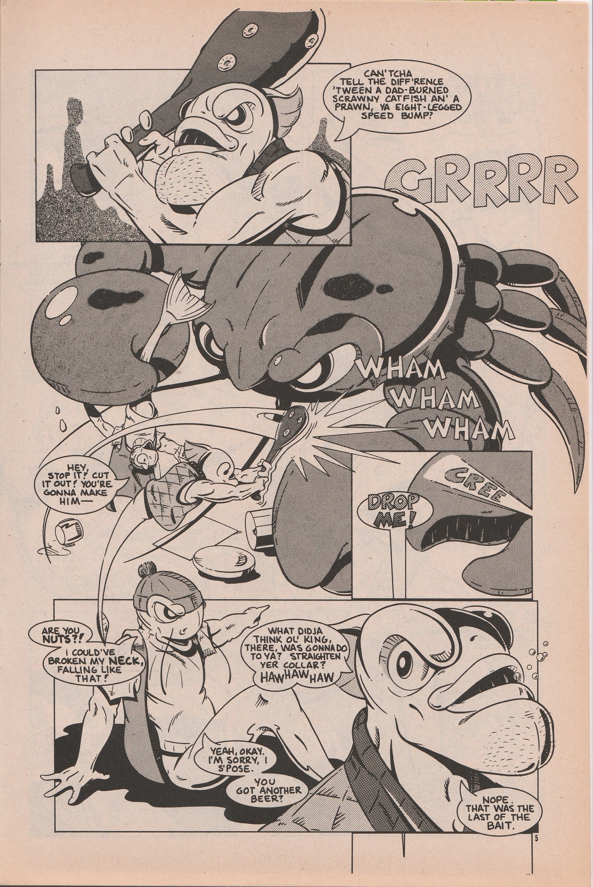 Read online The Fish Police comic -  Issue #10 - 7