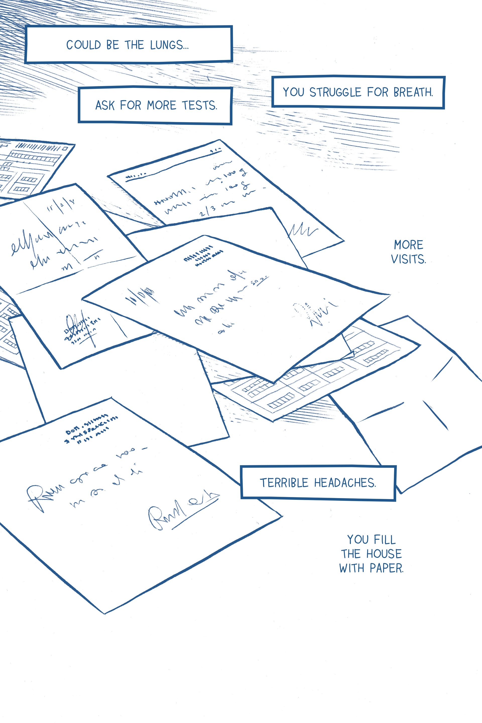 Read online When Everything Turned Blue comic -  Issue # TPB - 59