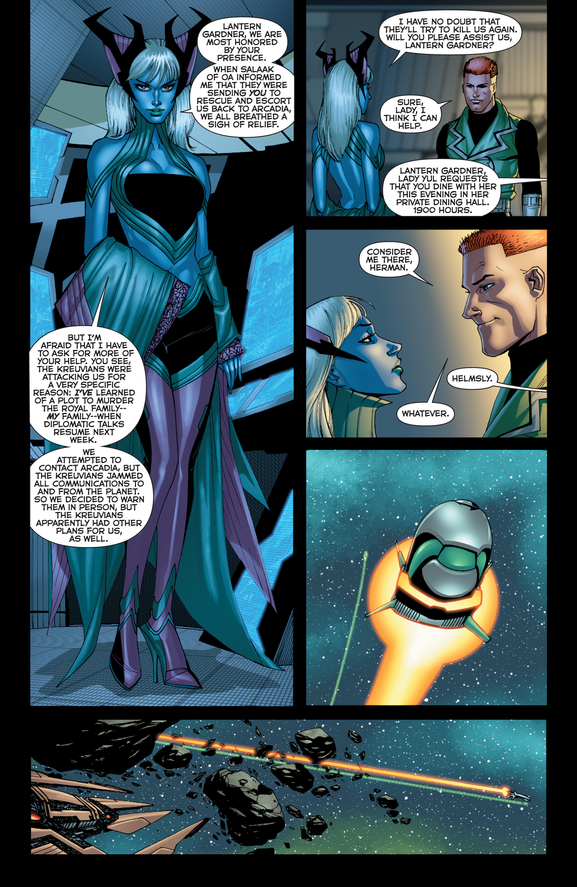 Read online Green Lantern: Emerald Warriors comic -  Issue #11 - 8