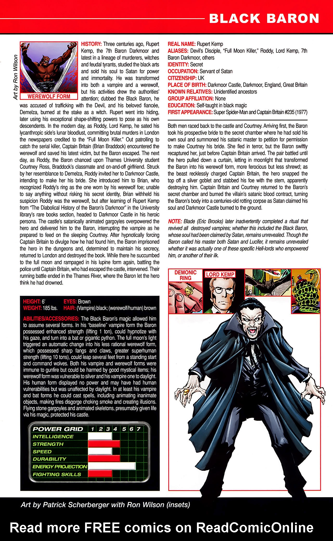 Read online Vampires: The Marvel Undead comic -  Issue # Full - 9