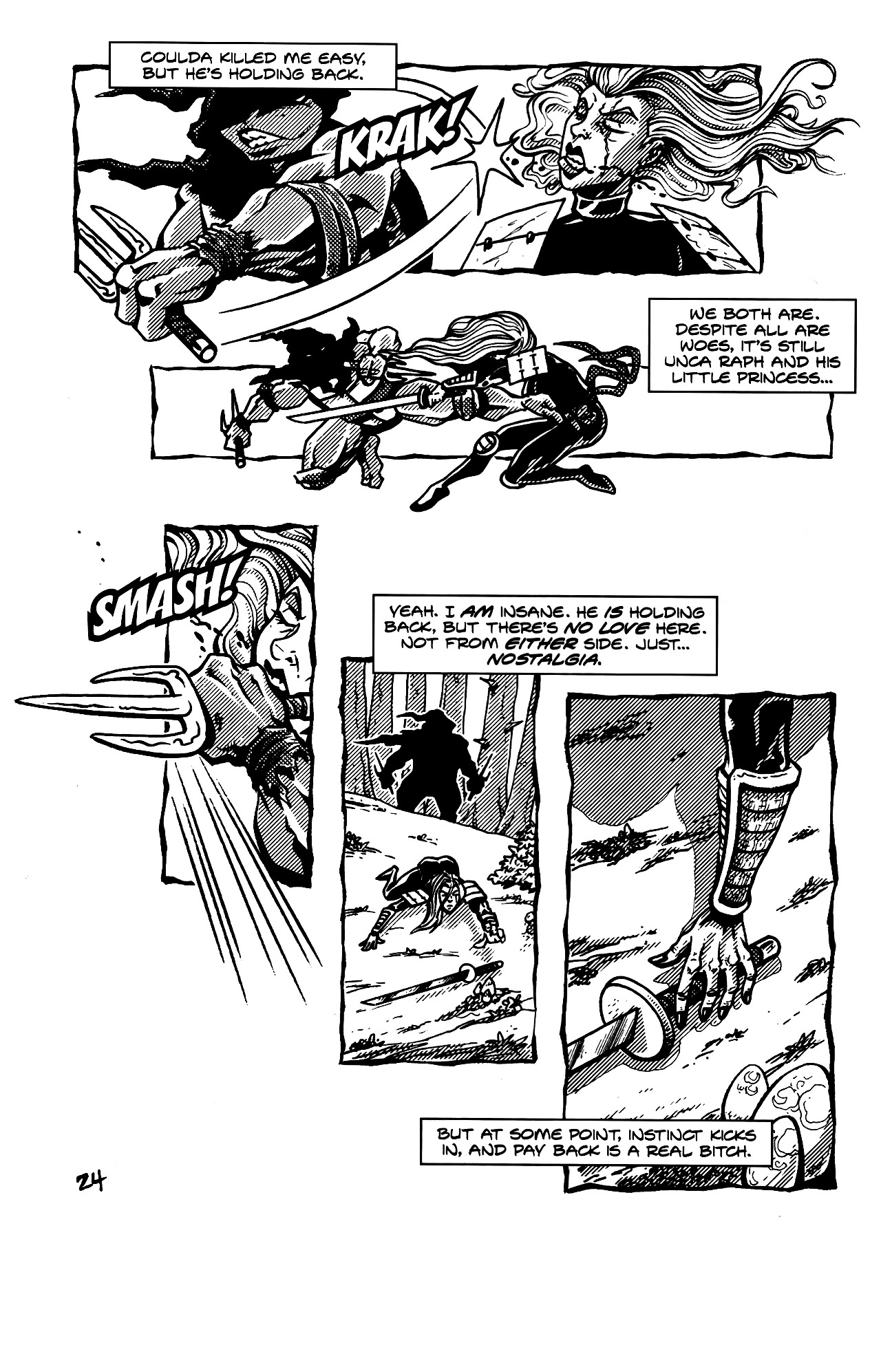 Read online Tales of the TMNT comic -  Issue #69 - 27