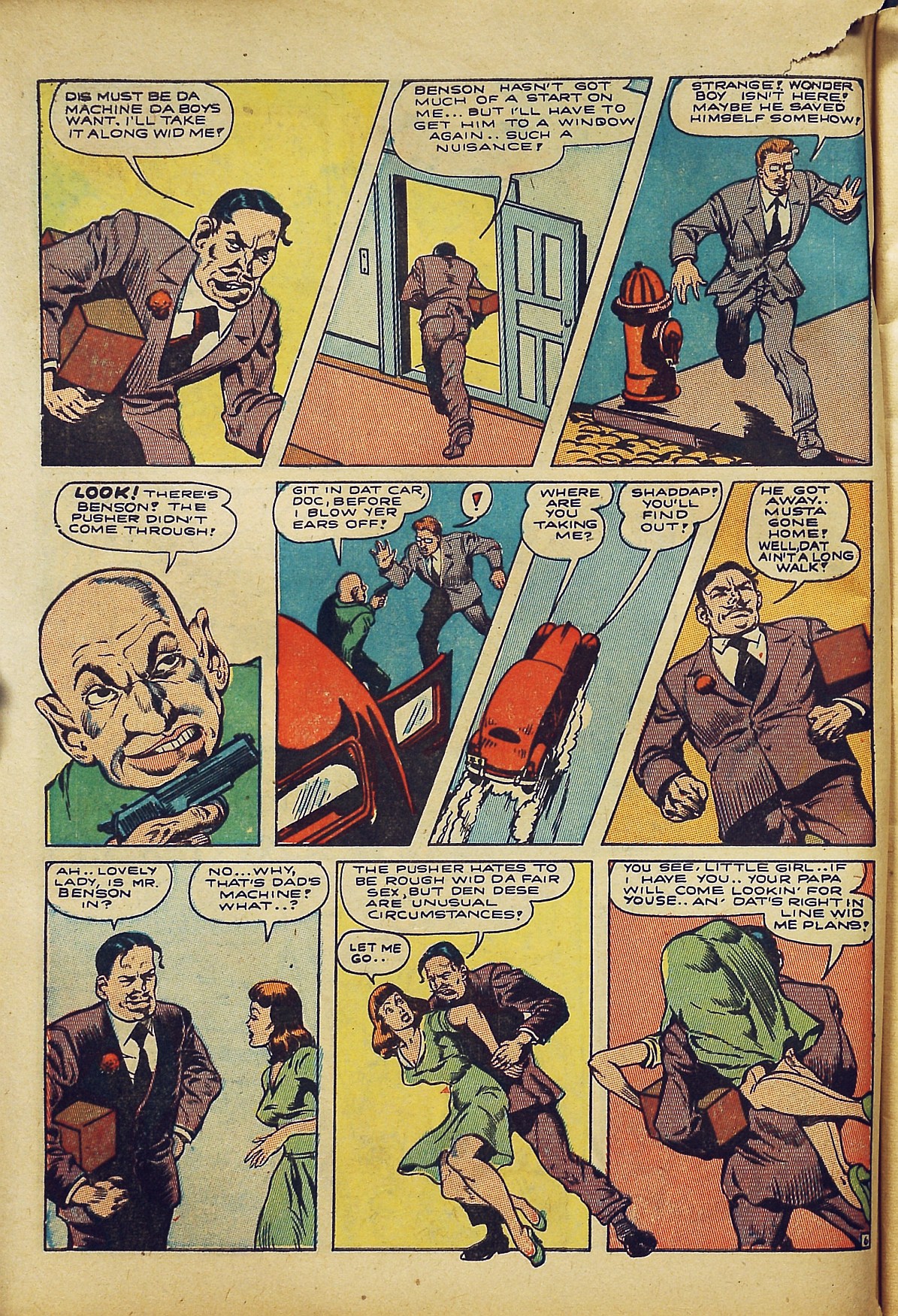 Read online Bomber Comics comic -  Issue #1 - 8