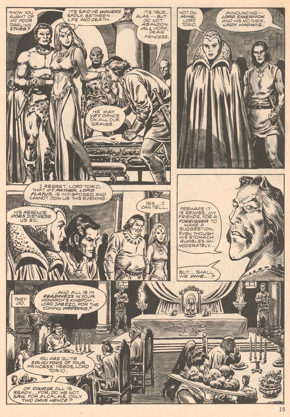 Read online The Savage Sword Of Conan comic -  Issue #66 - 15