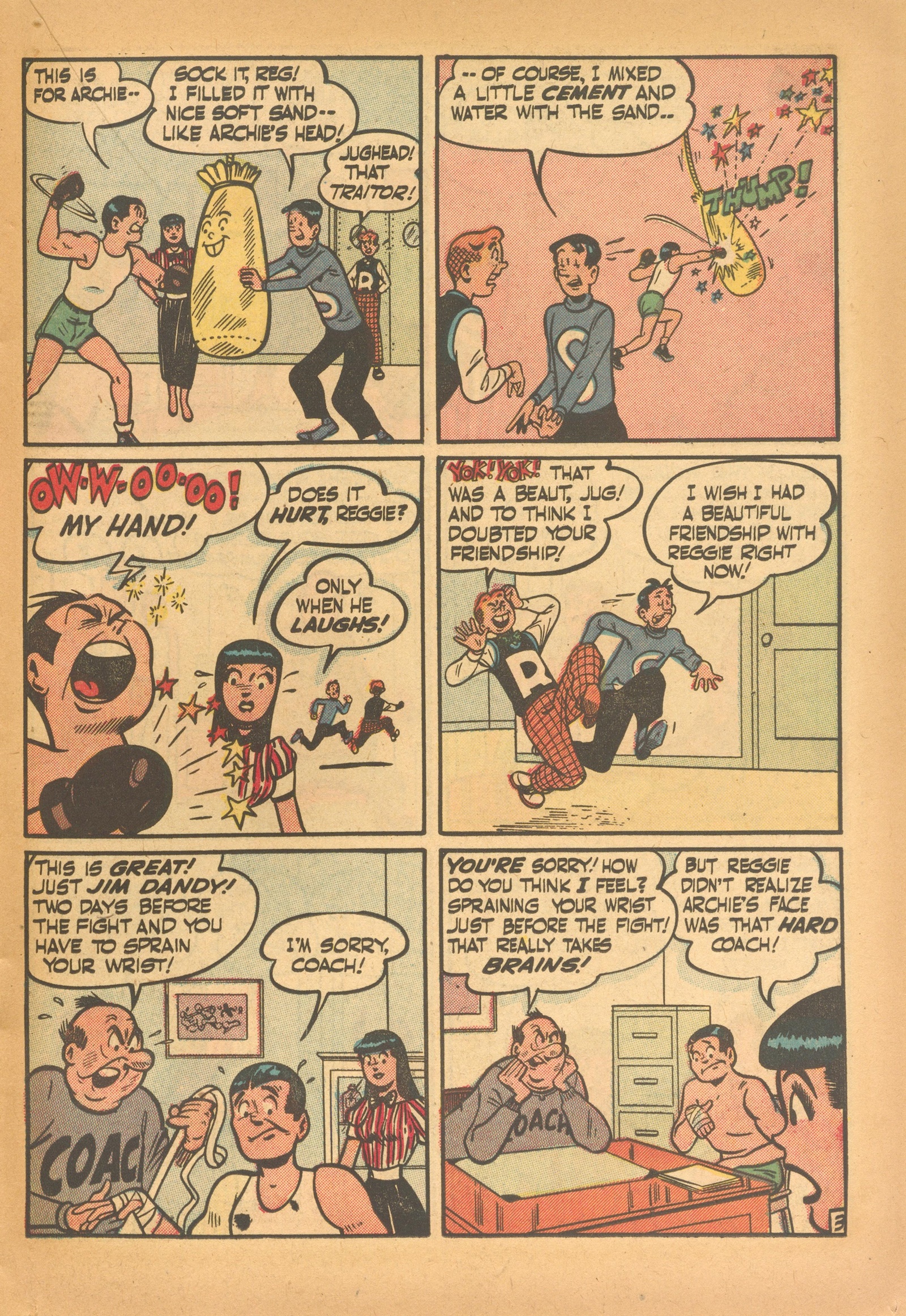 Read online Archie's Rival Reggie comic -  Issue #8 - 17