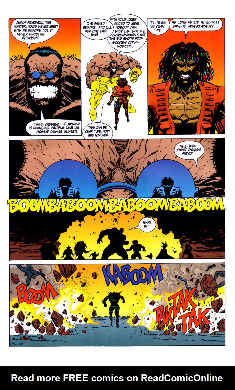 Read online Comics' Greatest World: Steel Harbor comic -  Issue #4 - 13