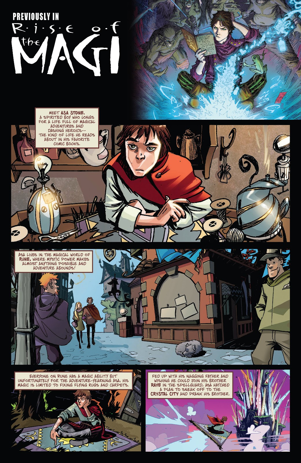 Rise of the Magi issue 1 - Page 3
