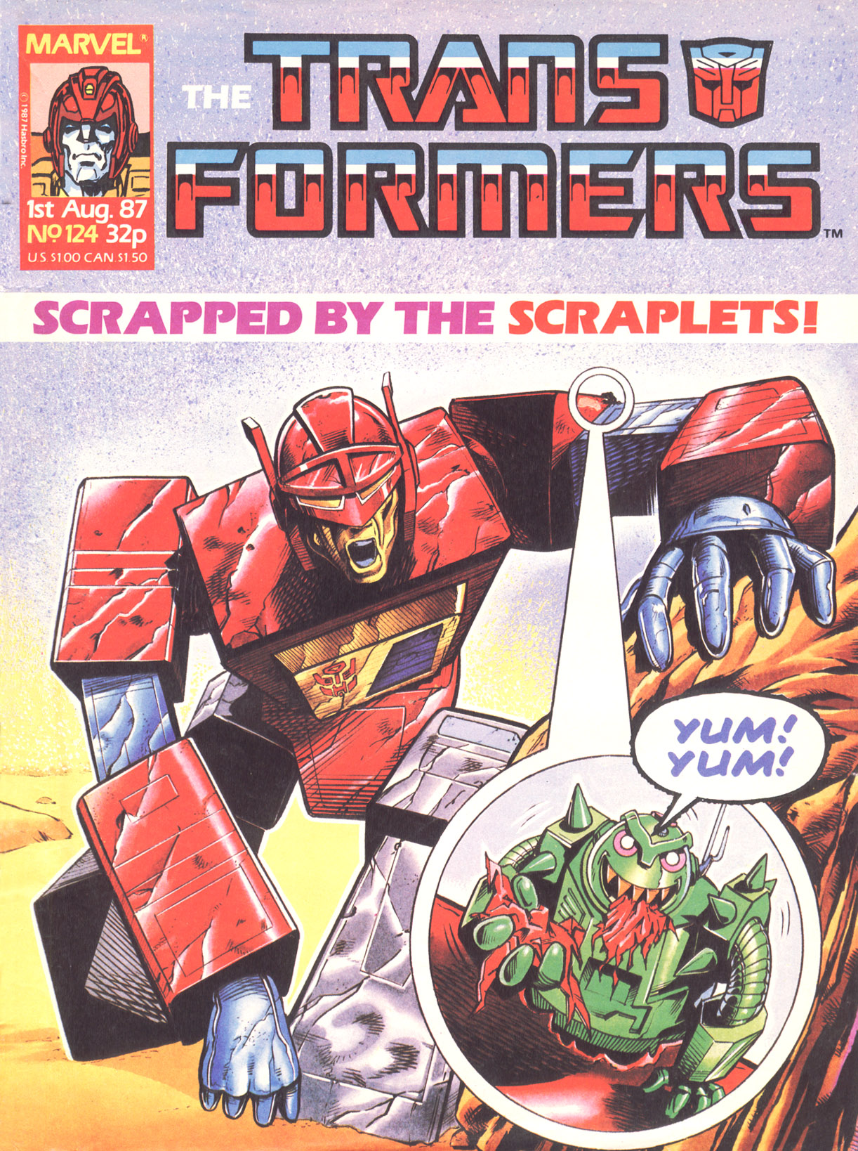 Read online The Transformers (UK) comic -  Issue #124 - 1