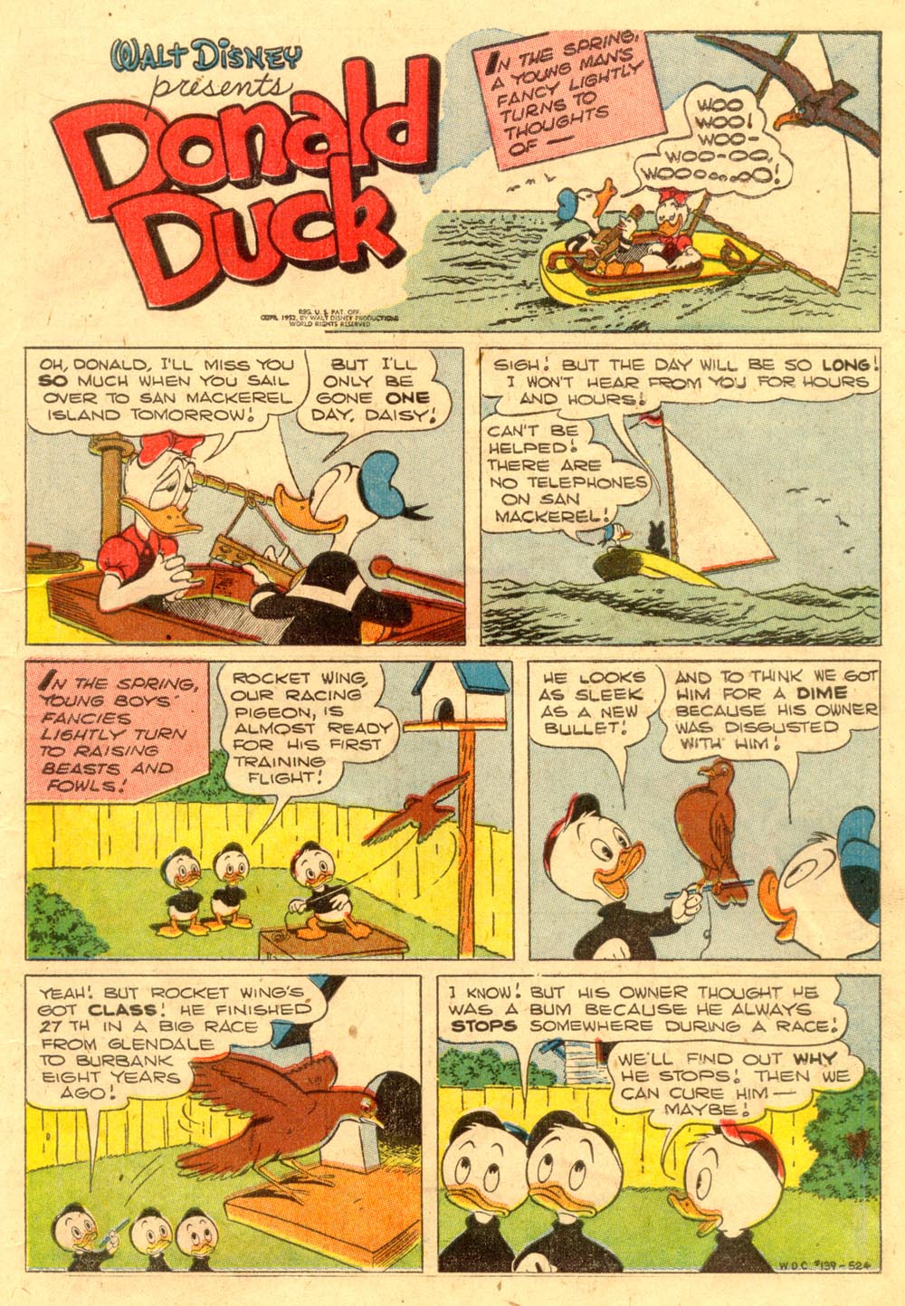 Read online Walt Disney's Comics and Stories comic -  Issue #139 - 3