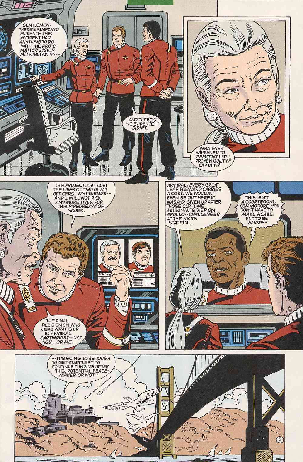 Read online Star Trek (1989) comic -  Issue #50 - 6