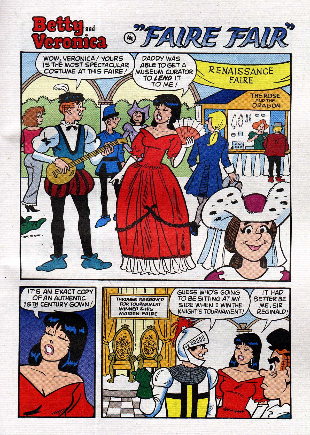 Read online Betty and Veronica Digest Magazine comic -  Issue #151 - 86