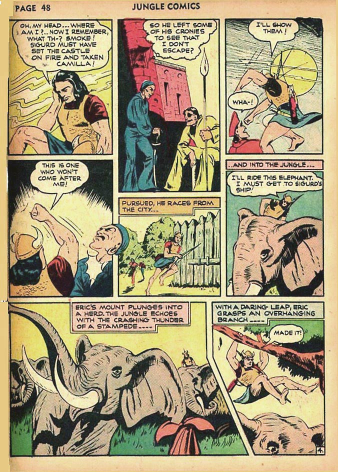 Read online Jungle Comics comic -  Issue #24 - 50