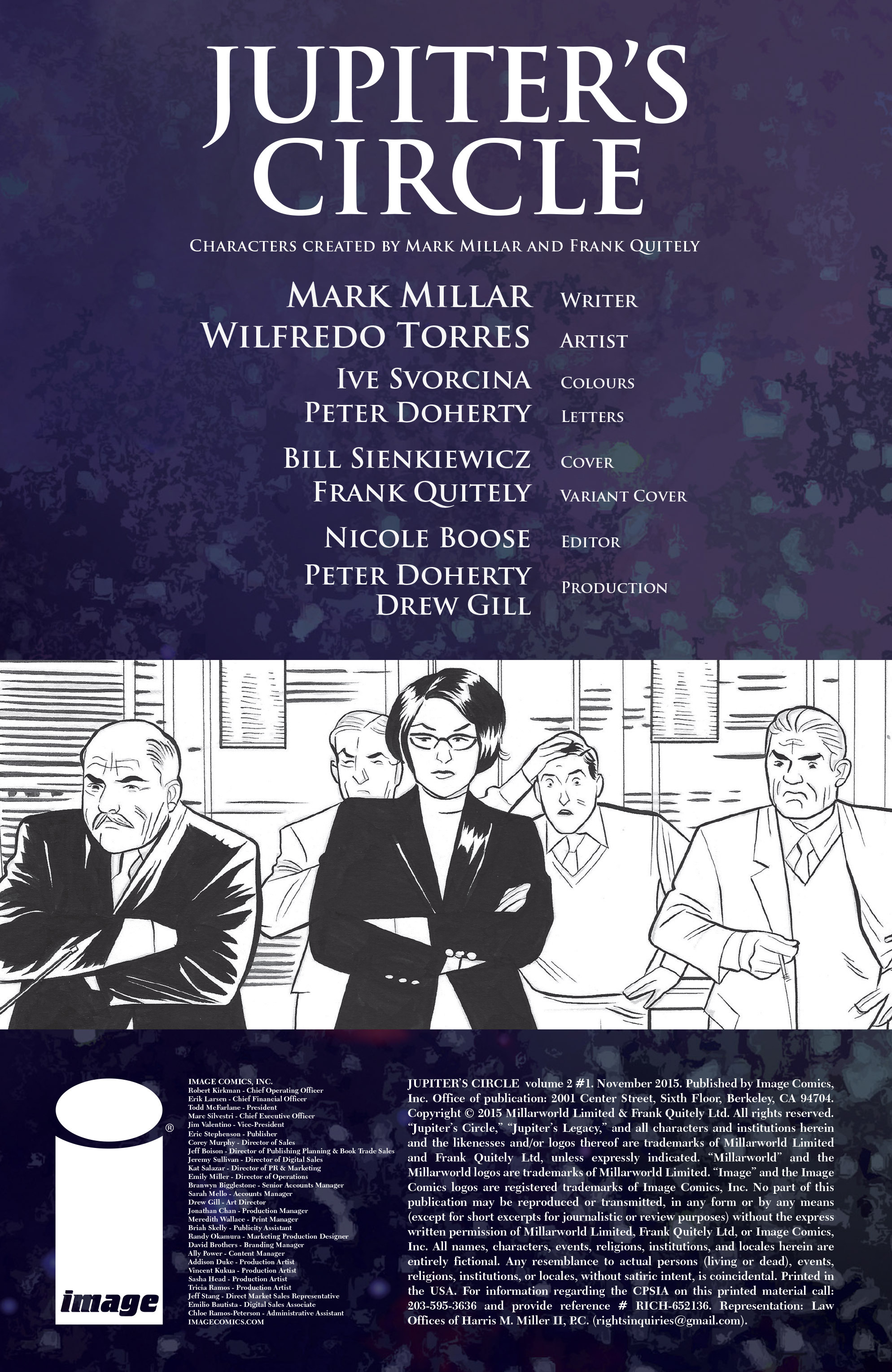 Read online Jupiter's Circle Volume 2 comic -  Issue #1 - 2