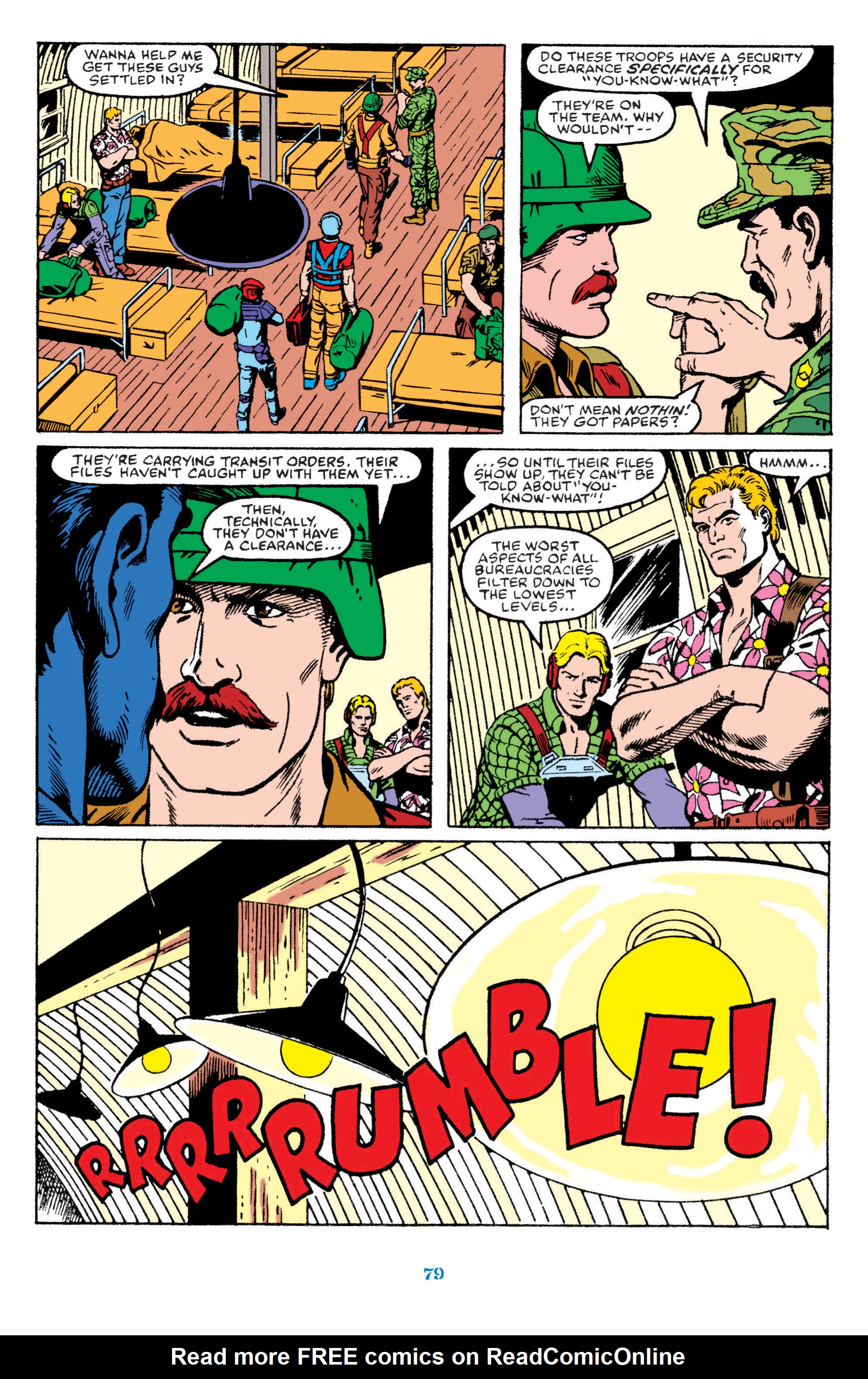 Read online Classic G.I. Joe comic -  Issue # TPB 7 (Part 1) - 80