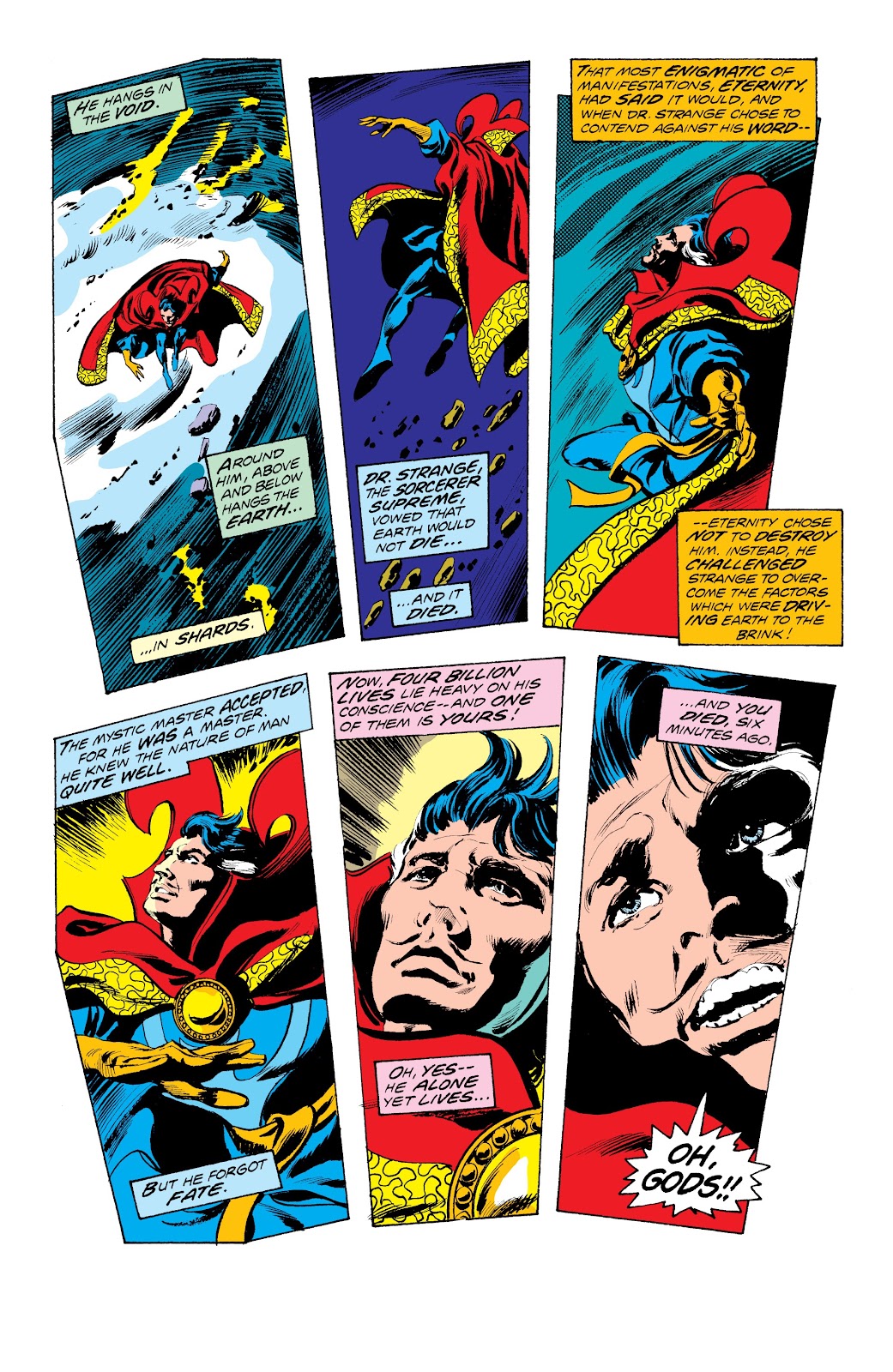 Doctor Strange Epic Collection: Infinity War issue Alone Against Eternity (Part 2) - Page 37